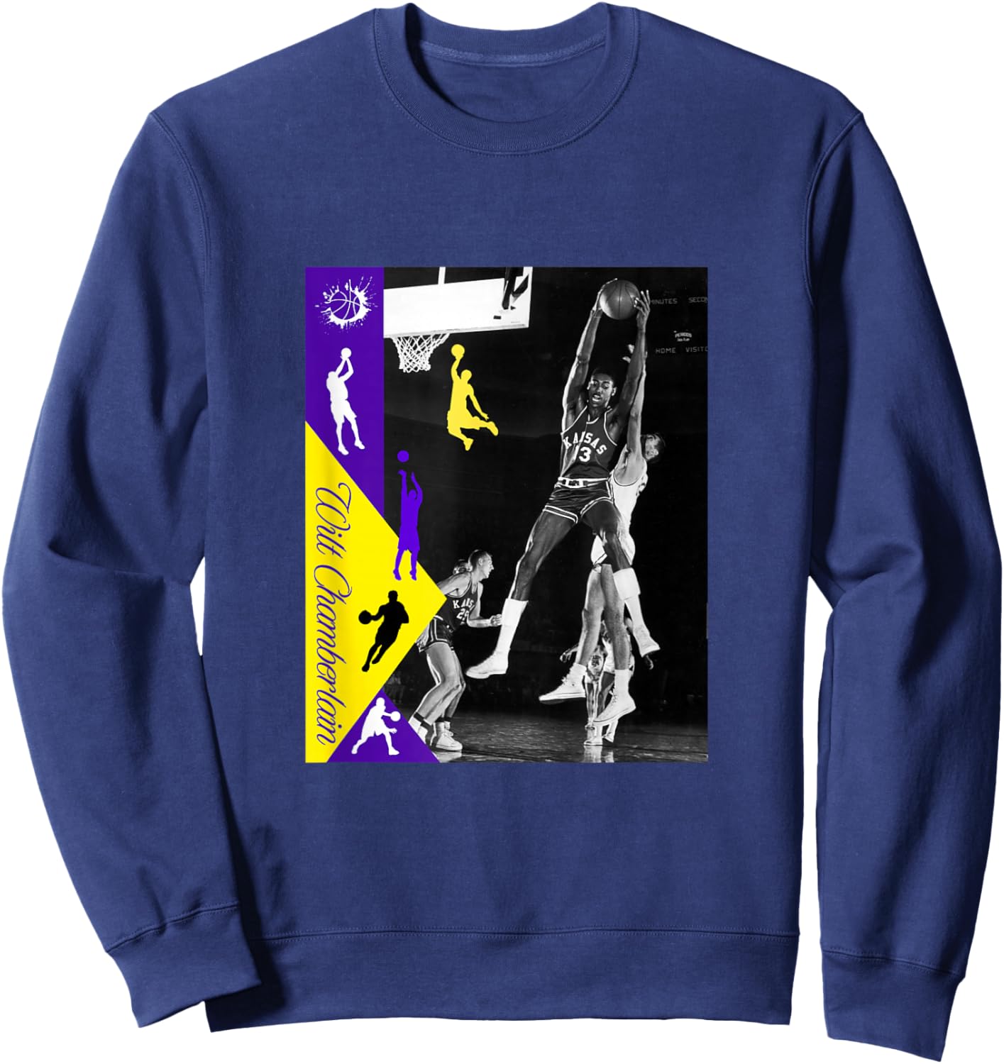 Great Moment Store Kids Black NBA Cartoon Sweatshirt - Sweatshirt | Navy
