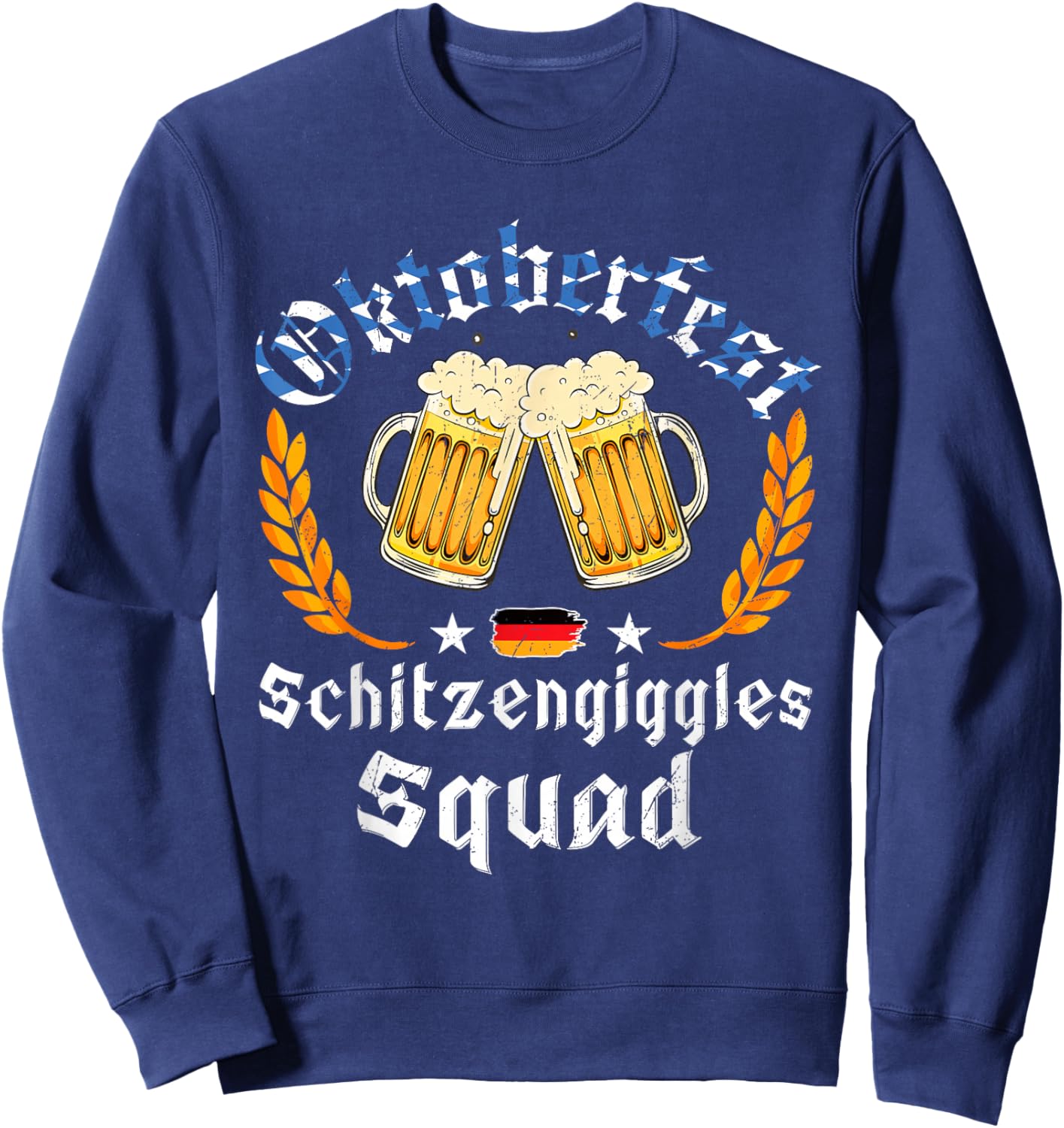 Oktoberfest Squad Bavarian Festival Munich Beer Men Women Sweatshirt - Sweatshirt | Navy