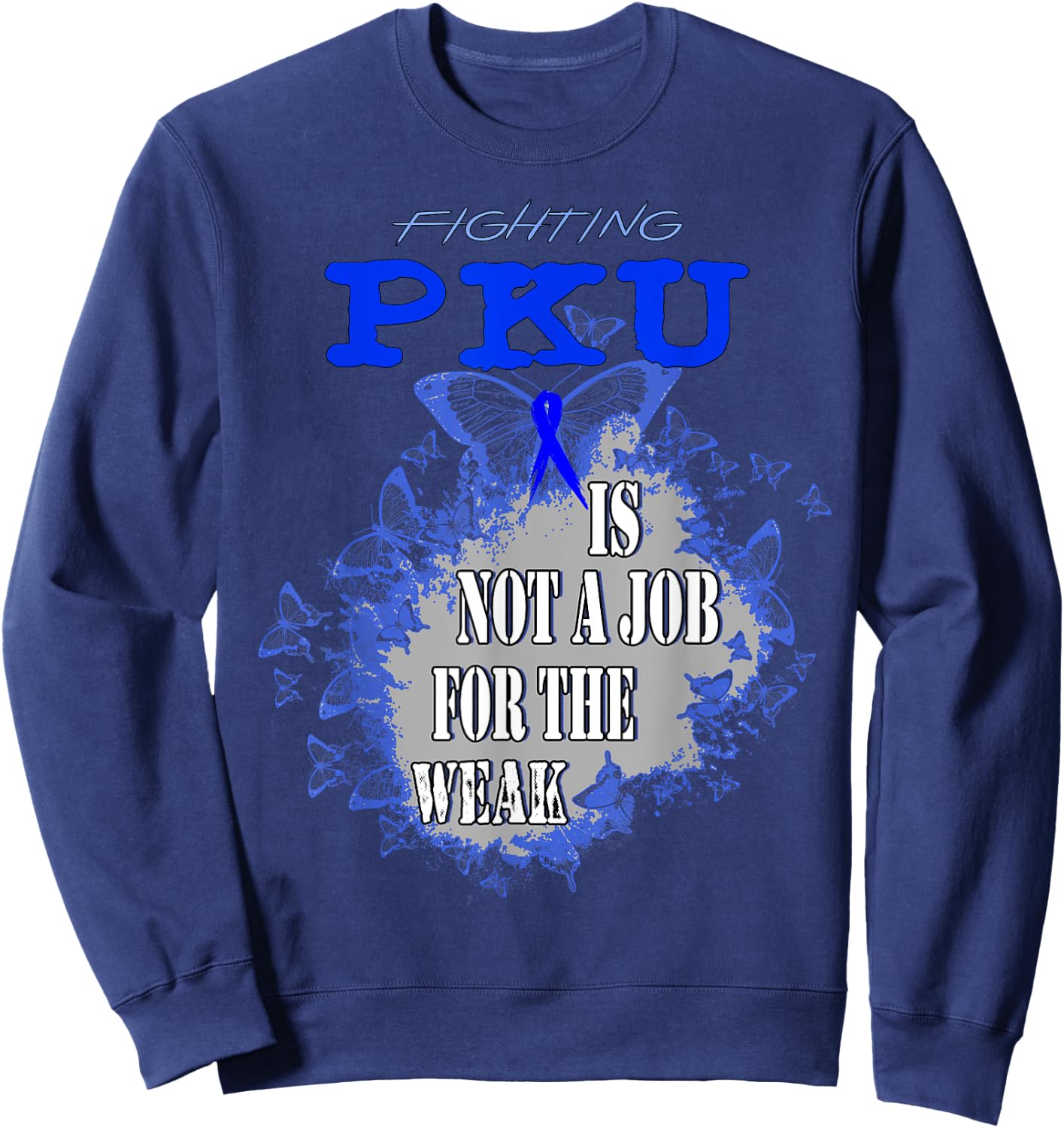 Pku awareness Sweatshirt - Sweatshirt | Navy