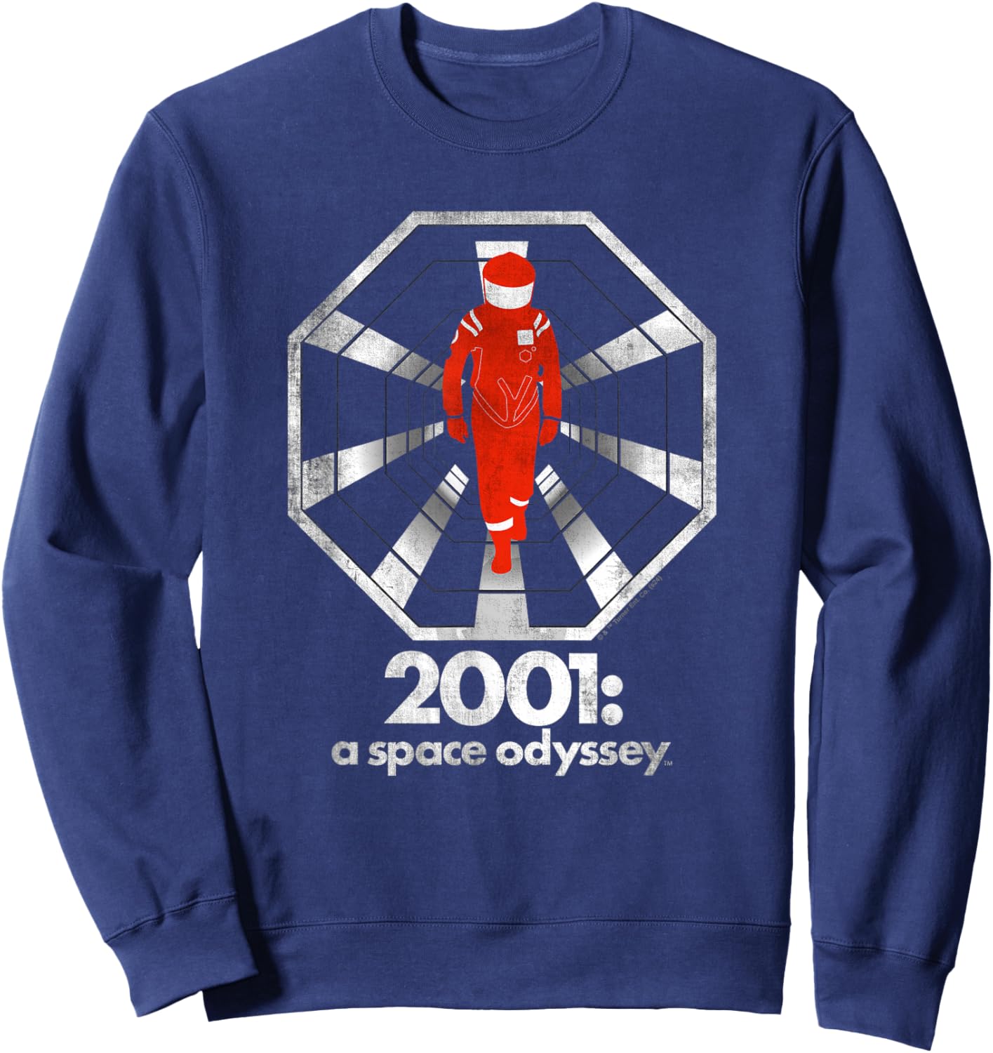 2001: A Space Odyssey Spaceman Logo Sweatshirt - Sweatshirt | Navy
