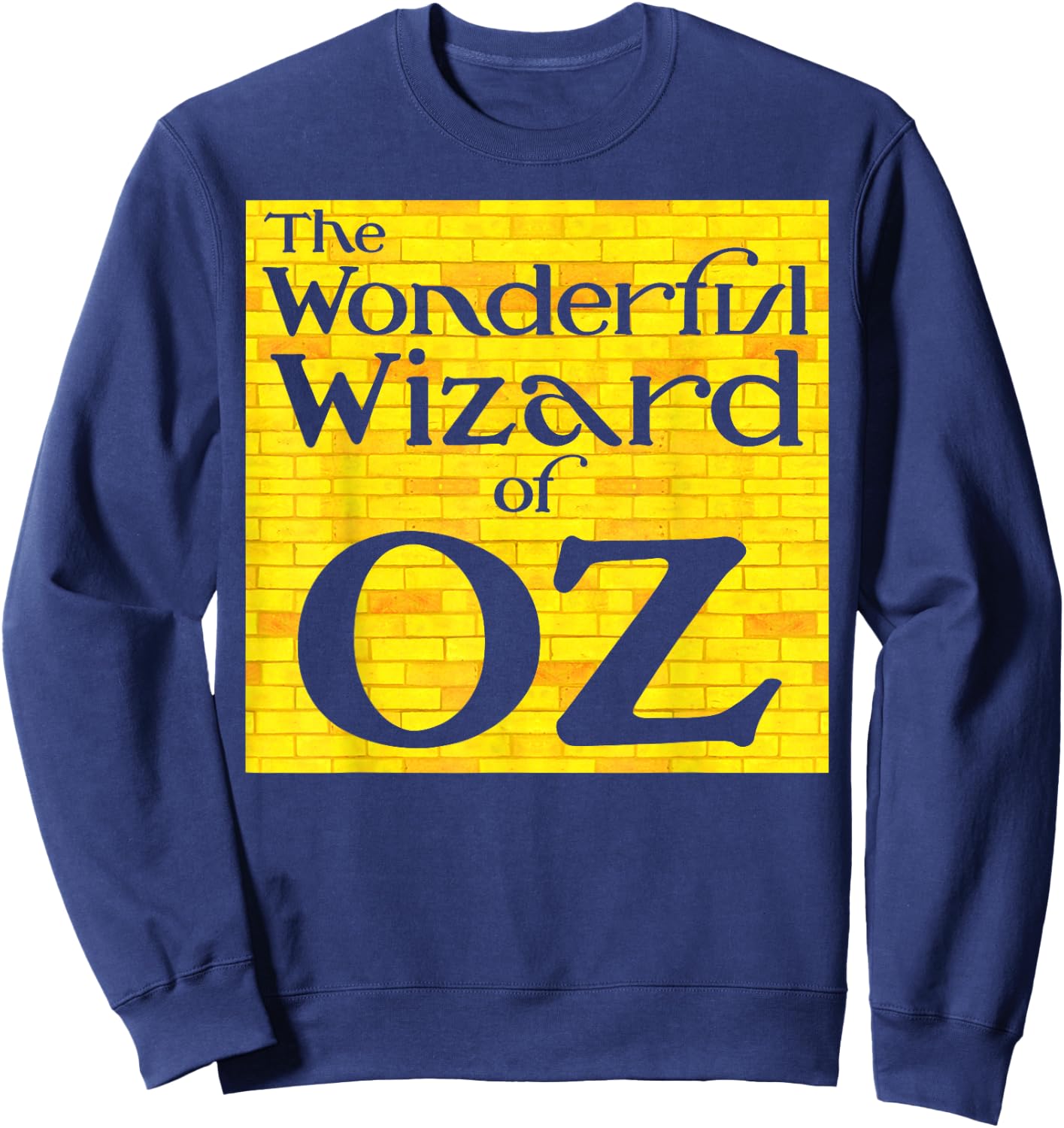 The Wonderful Wizard of OZ Yellow Brick Road to Emerald City Sweatshirt - Sweatshirt | Navy