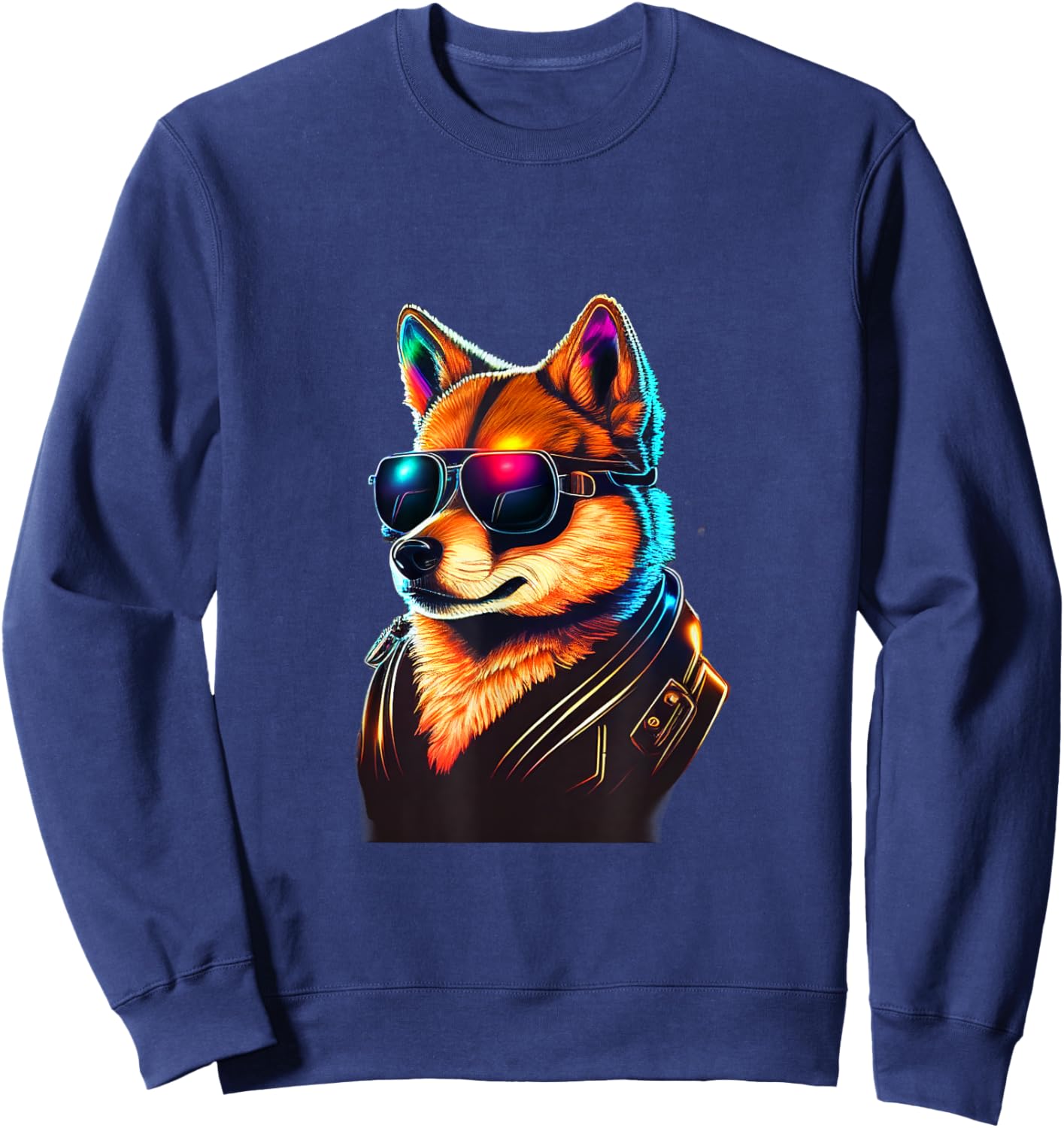 Shiba Inu Dogs Shiba Inus Sweatshirt - Sweatshirt | Navy