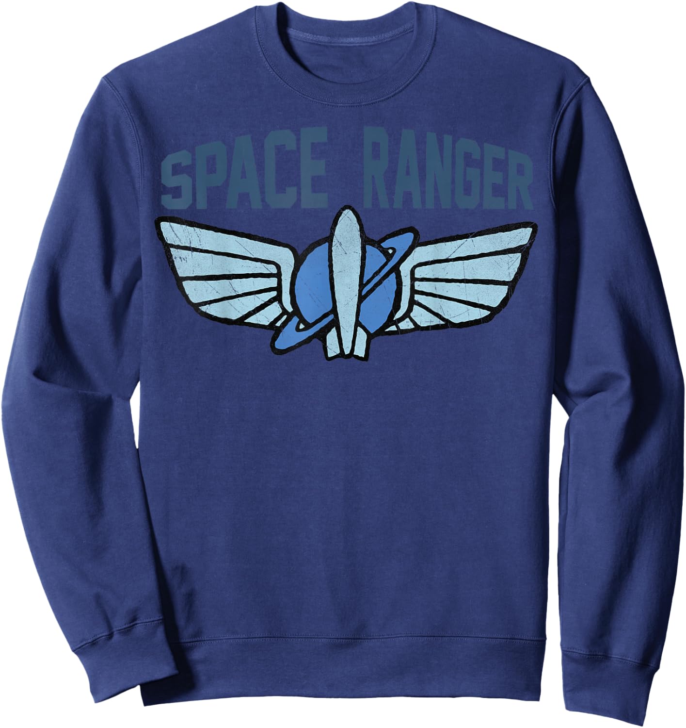 Disney Pixar Toy Story 4 Buzz Lightyear Space Ranger Badge Sweatshirt - Sweatshirt | Navy