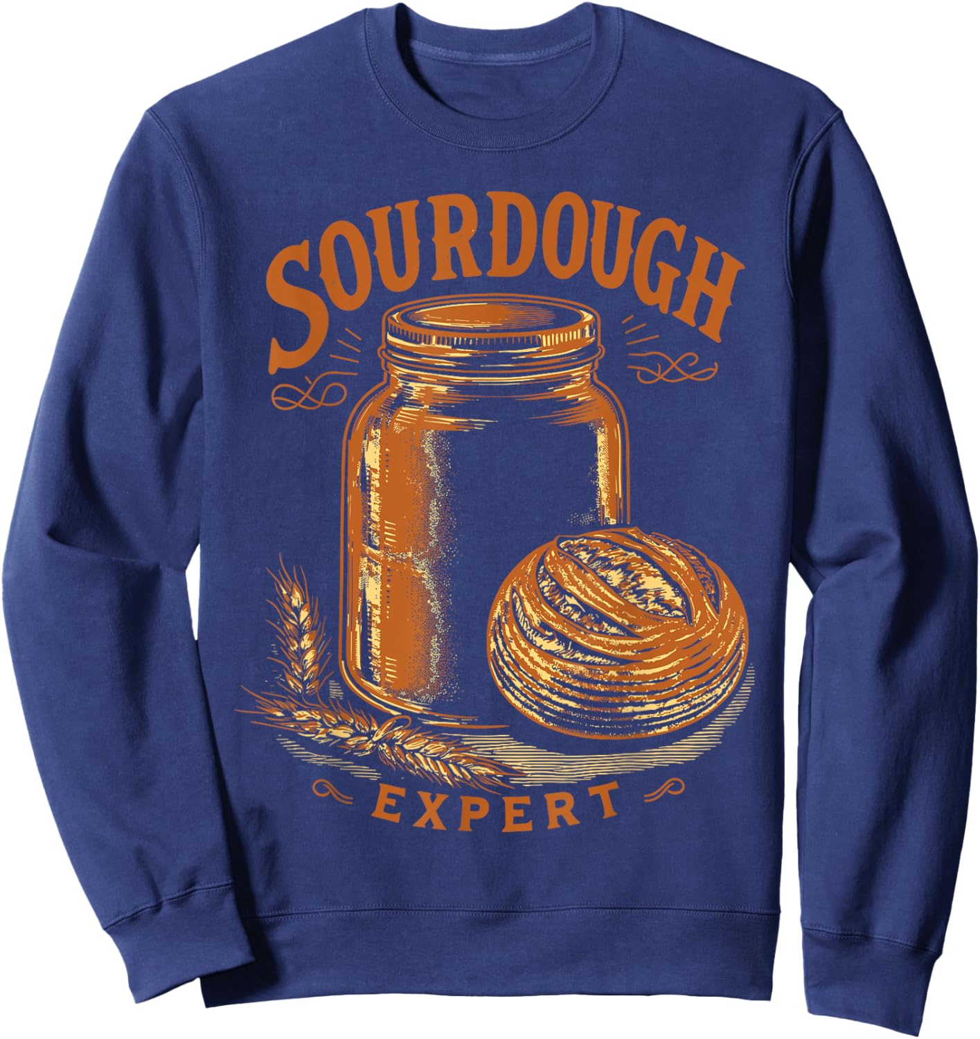 Sourdough Expert Sweatshirt - Sweatshirt | Navy