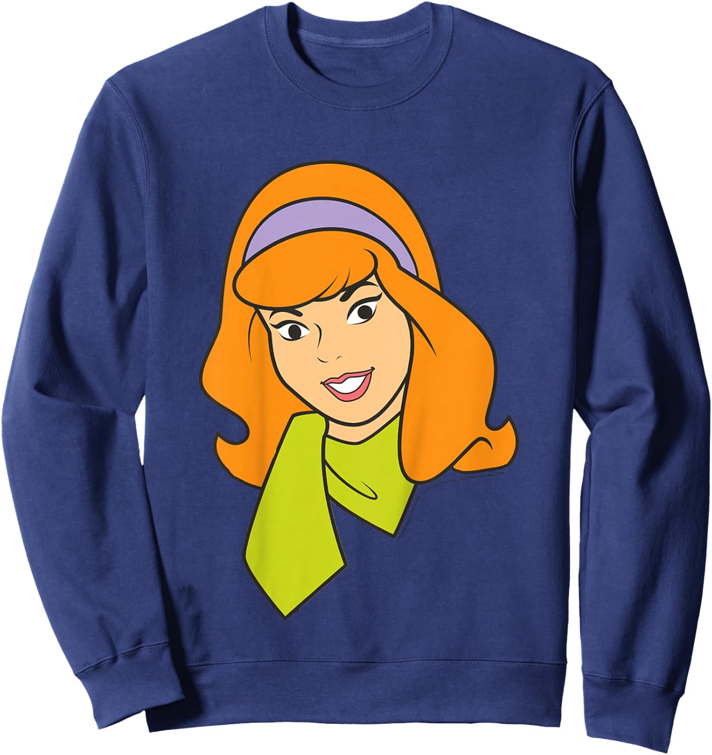 Kids Scooby Doo Daphne Large Portrait Sweatshirt - Sweatshirt | Navy