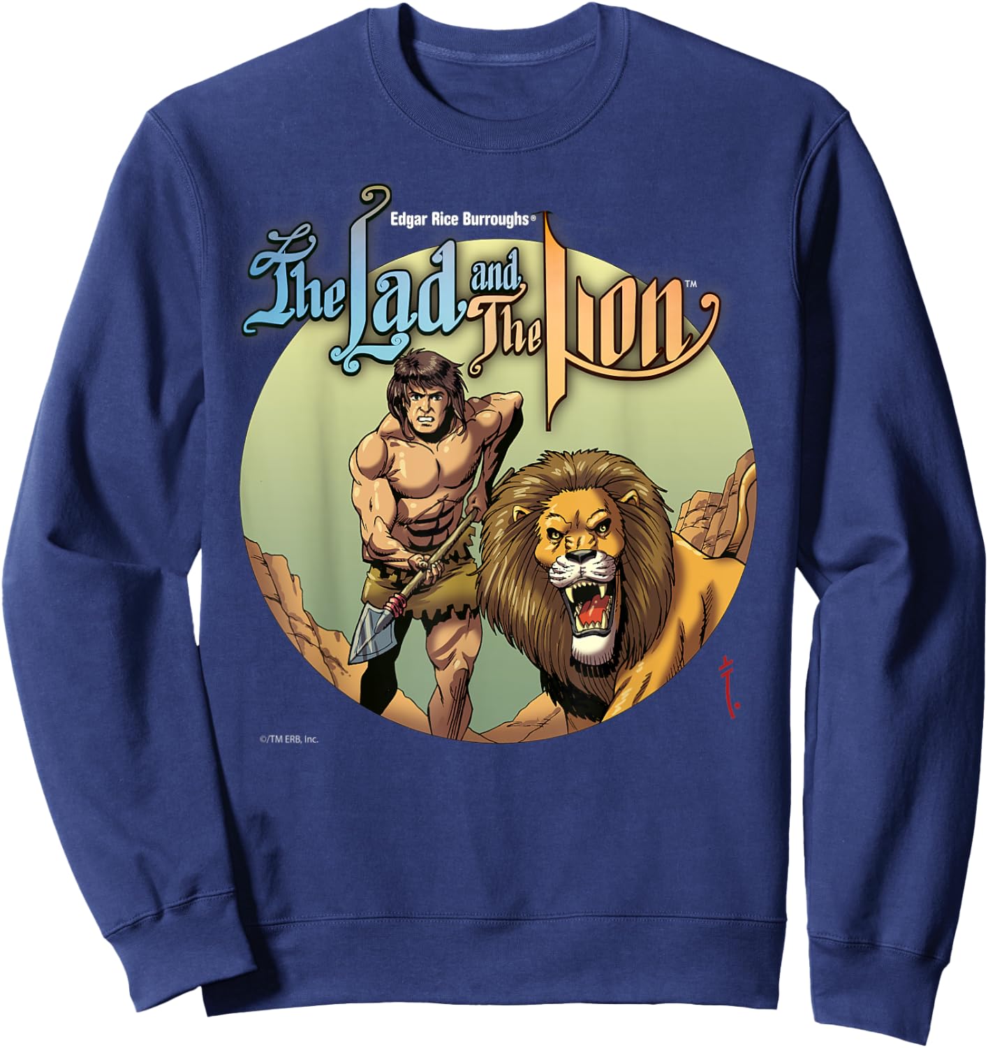 The Lad and the Lion Sweatshirt - Sweatshirt | Navy
