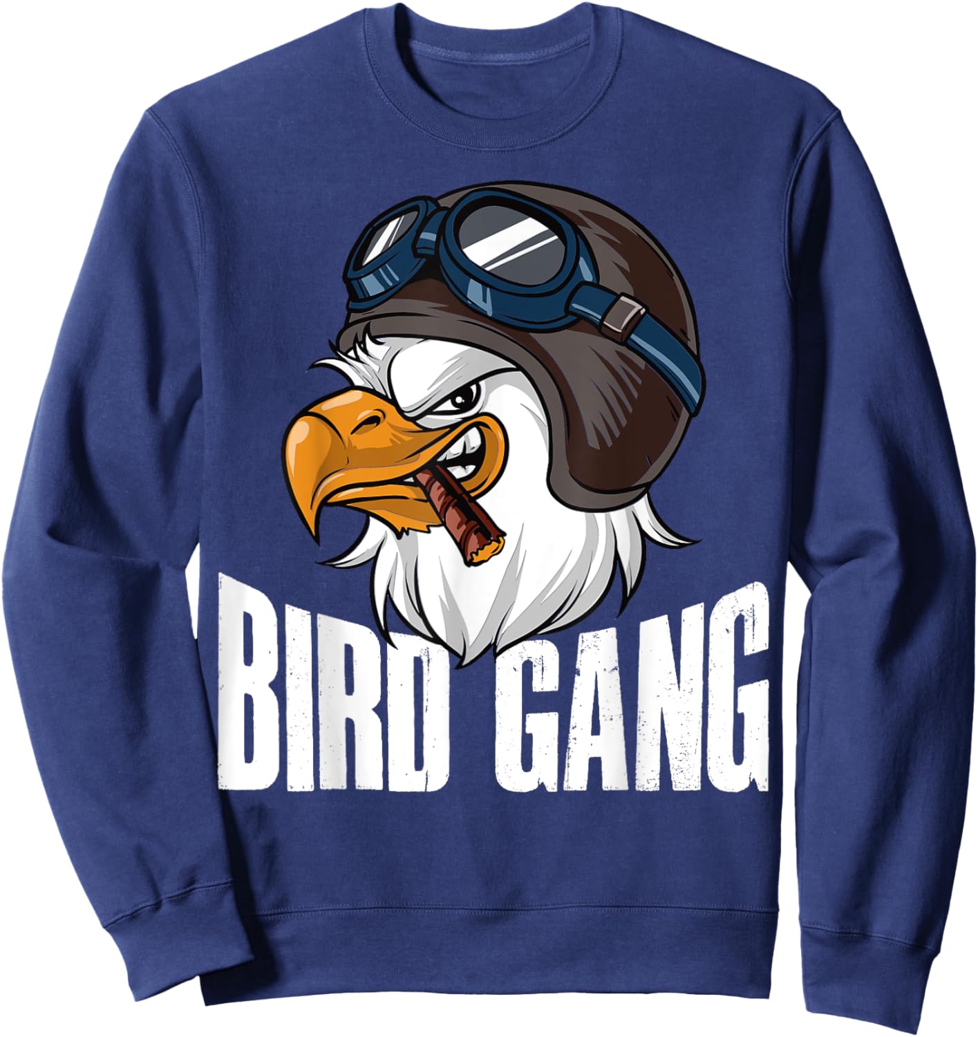 Bird Gang Sweatshirt - Sweatshirt | Navy