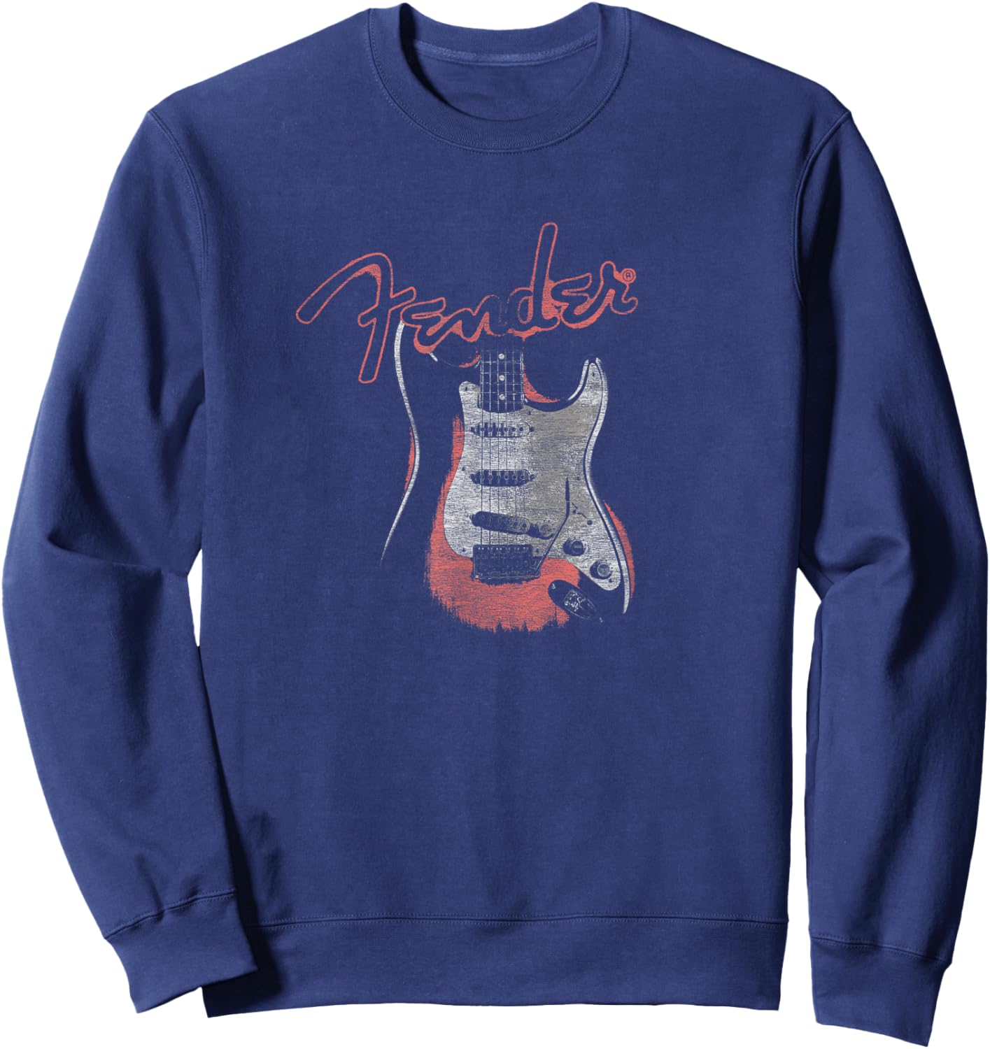 Fender Retro Glow Sweatshirt - Sweatshirt | Navy