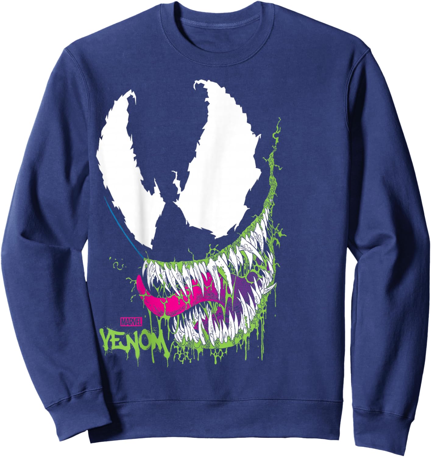 Venom Portrait Sweatshirt - Sweatshirt | Navy