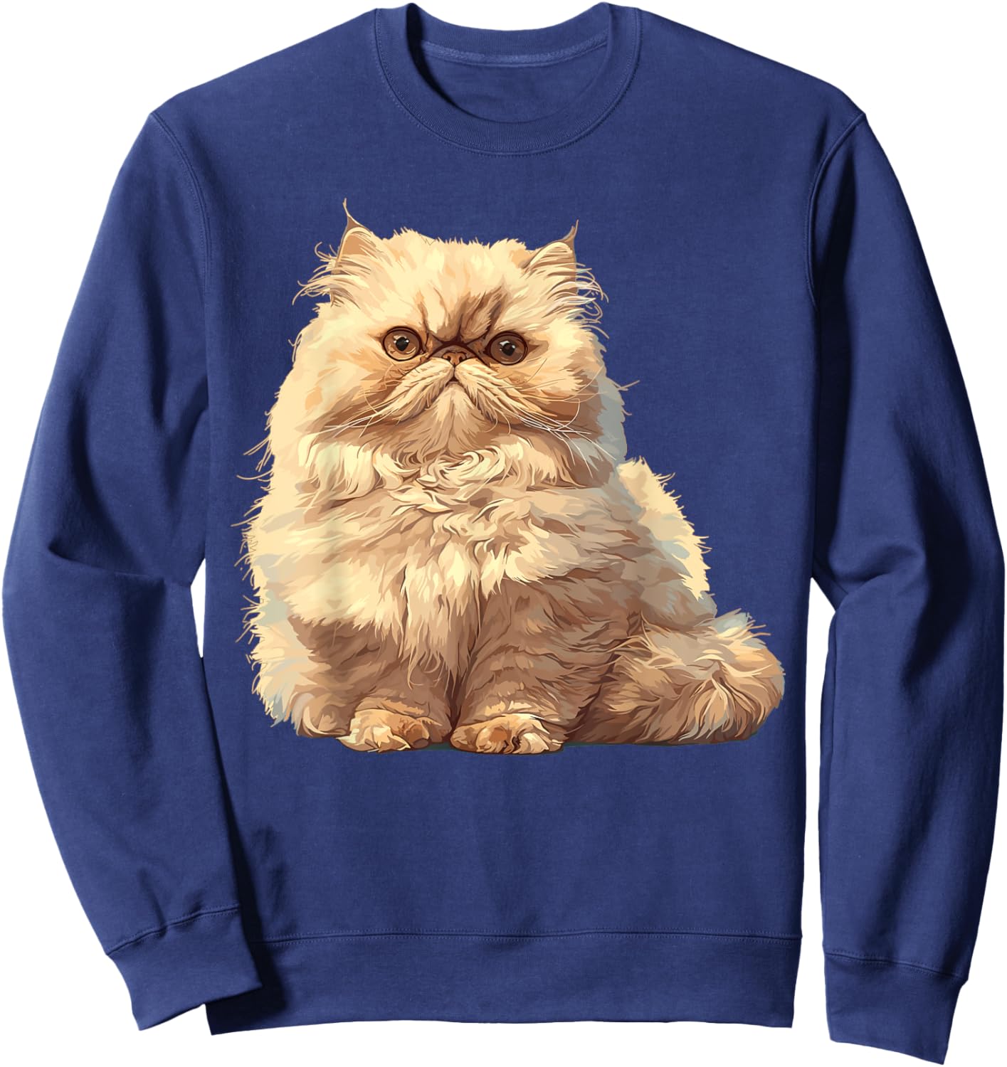 Persian Cats Persian Cat Sweatshirt - Sweatshirt | Navy