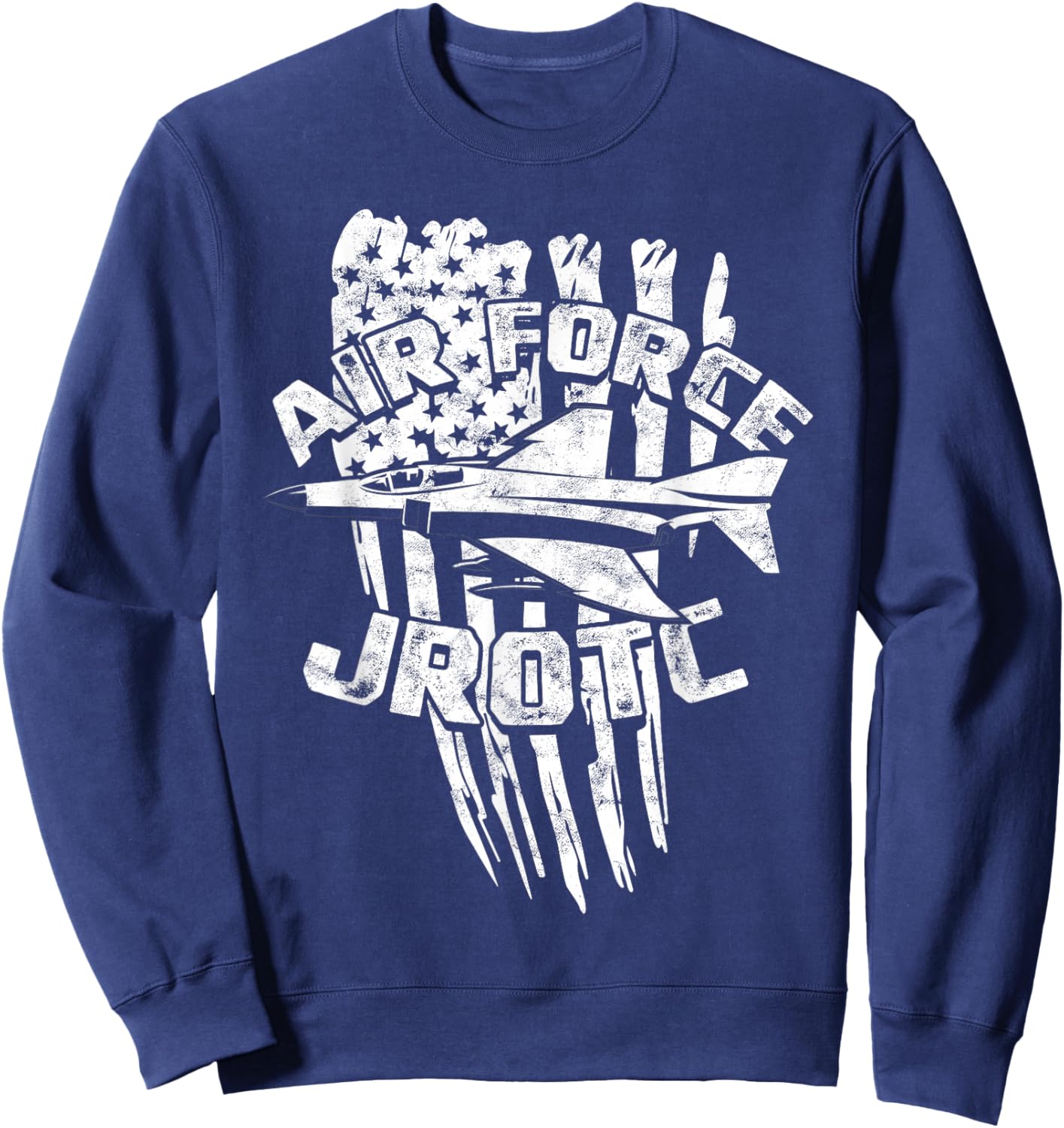 Air Force Jrotc Army Military Cadet Junior Rotc Sweatshirt - Sweatshirt | Navy