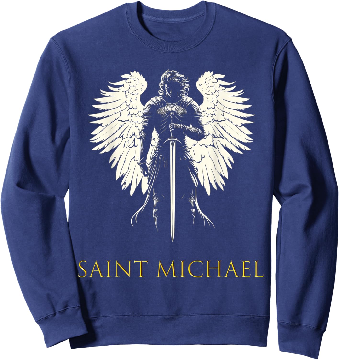 Saint Michael the Archangel Sweatshirt - Sweatshirt | Navy