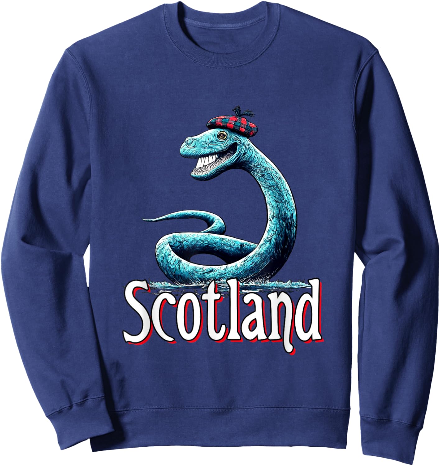 Scotland - Nessie Sweatshirt - Sweatshirt | Navy