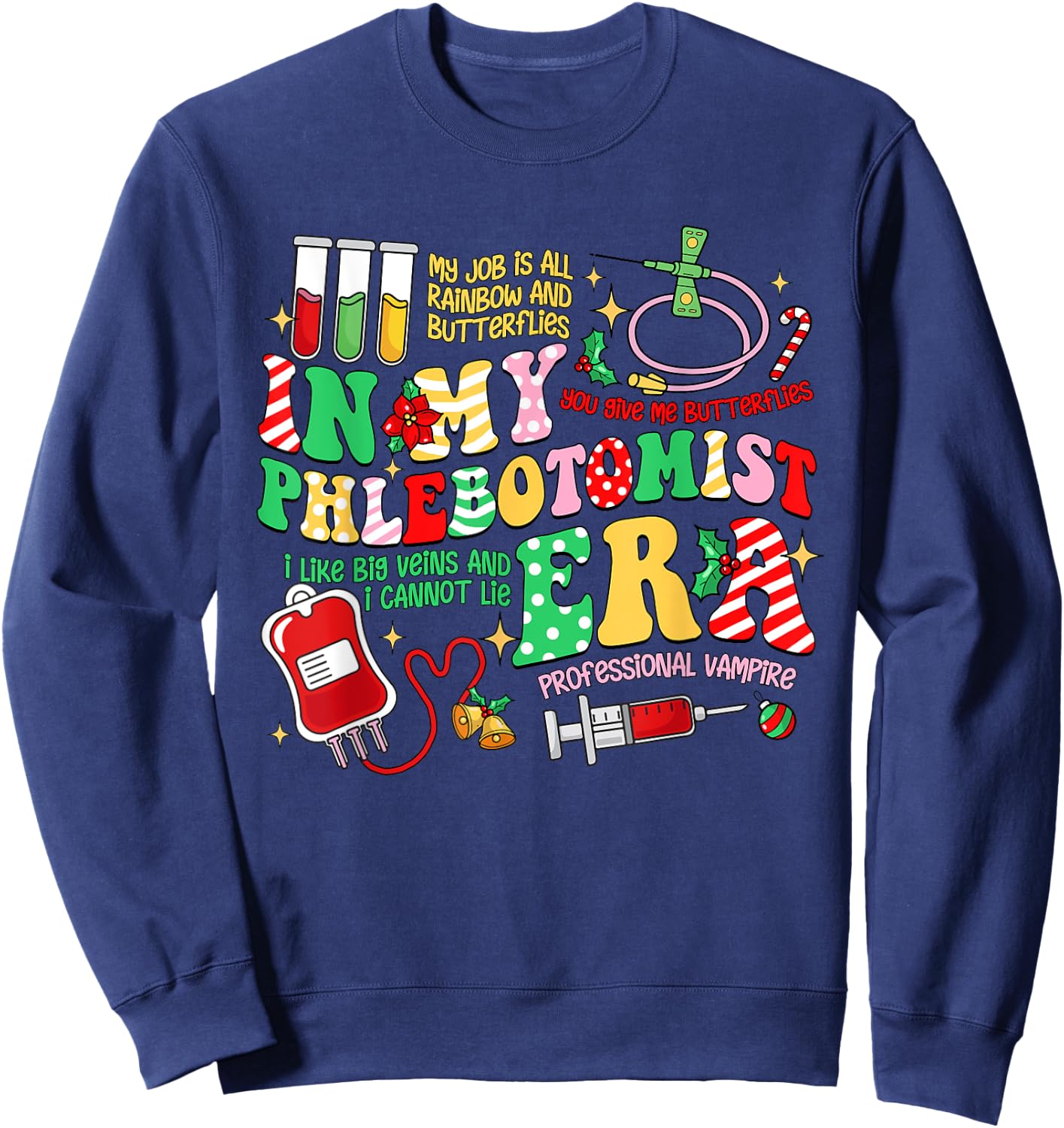 T-Shirt Sweatshirt - Sweatshirt | Navy