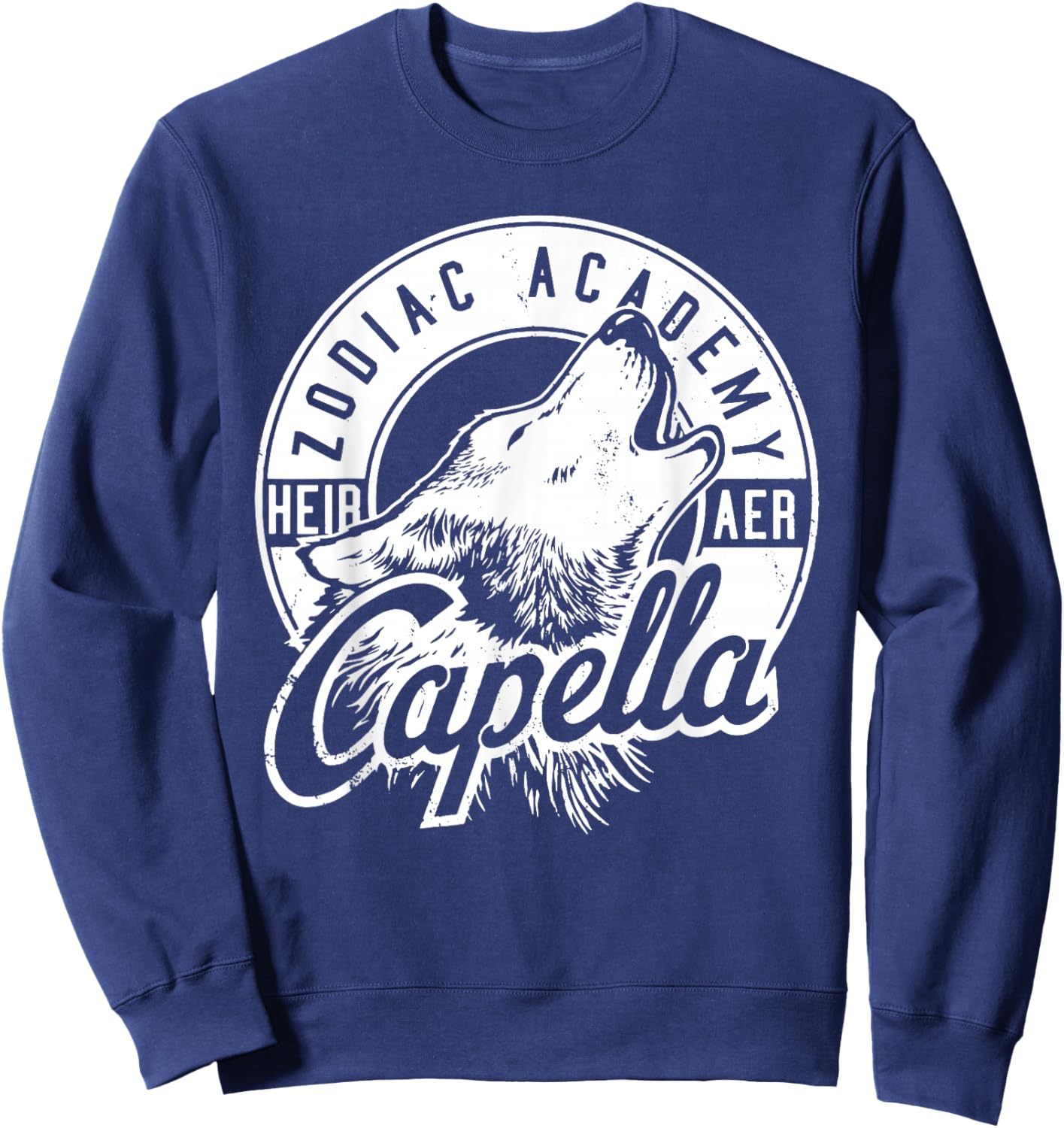 Seth Capella | Zodiac Academy | Darius Acrux Sweatshirt - Sweatshirt | Navy