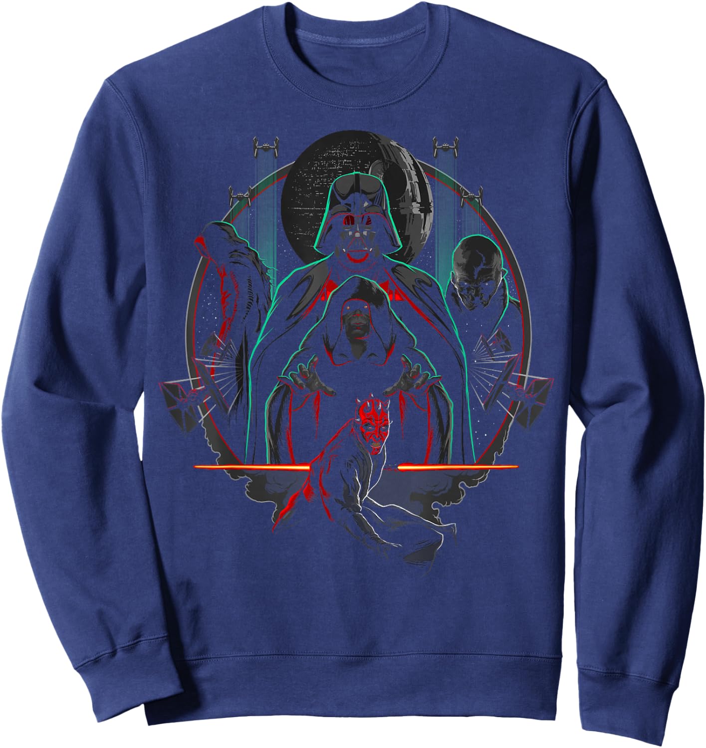 Star Wars Group Shot Sith Lords Poster Sweatshirt - Sweatshirt | Navy