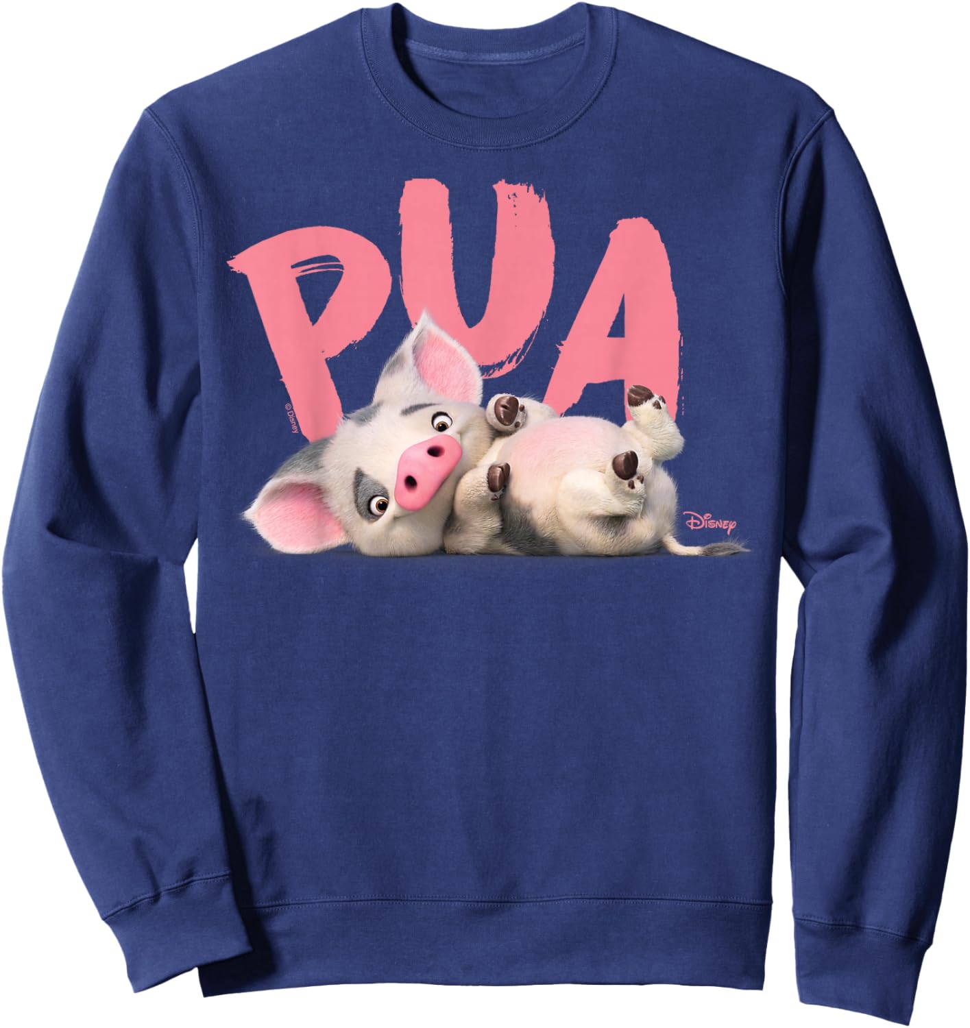 Moana - Pua The Pig Sweatshirt - Sweatshirt | Navy
