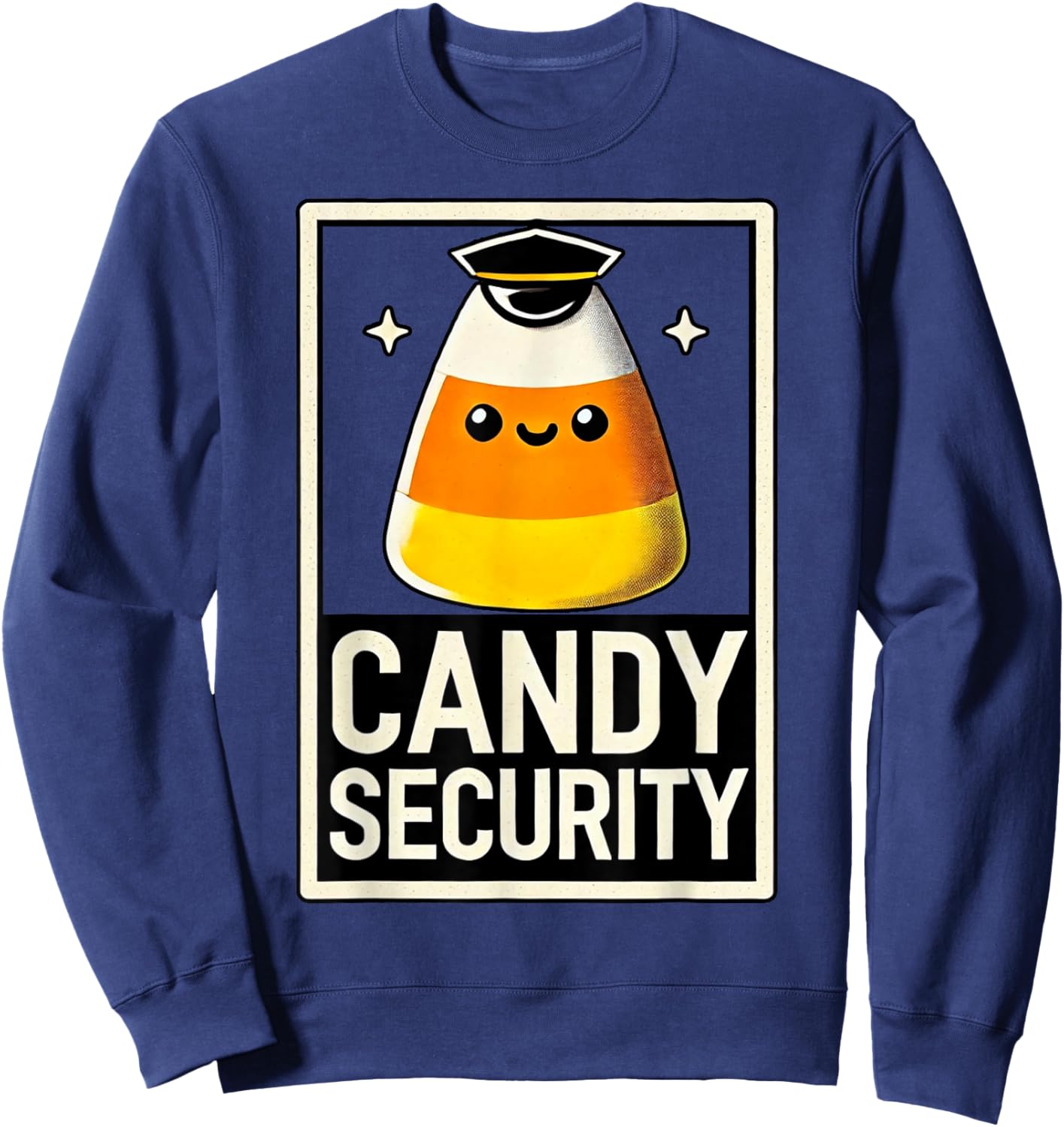 Candy Security Shirt Pretend I'm Candy Halloween Sweatshirt - Sweatshirt | Navy