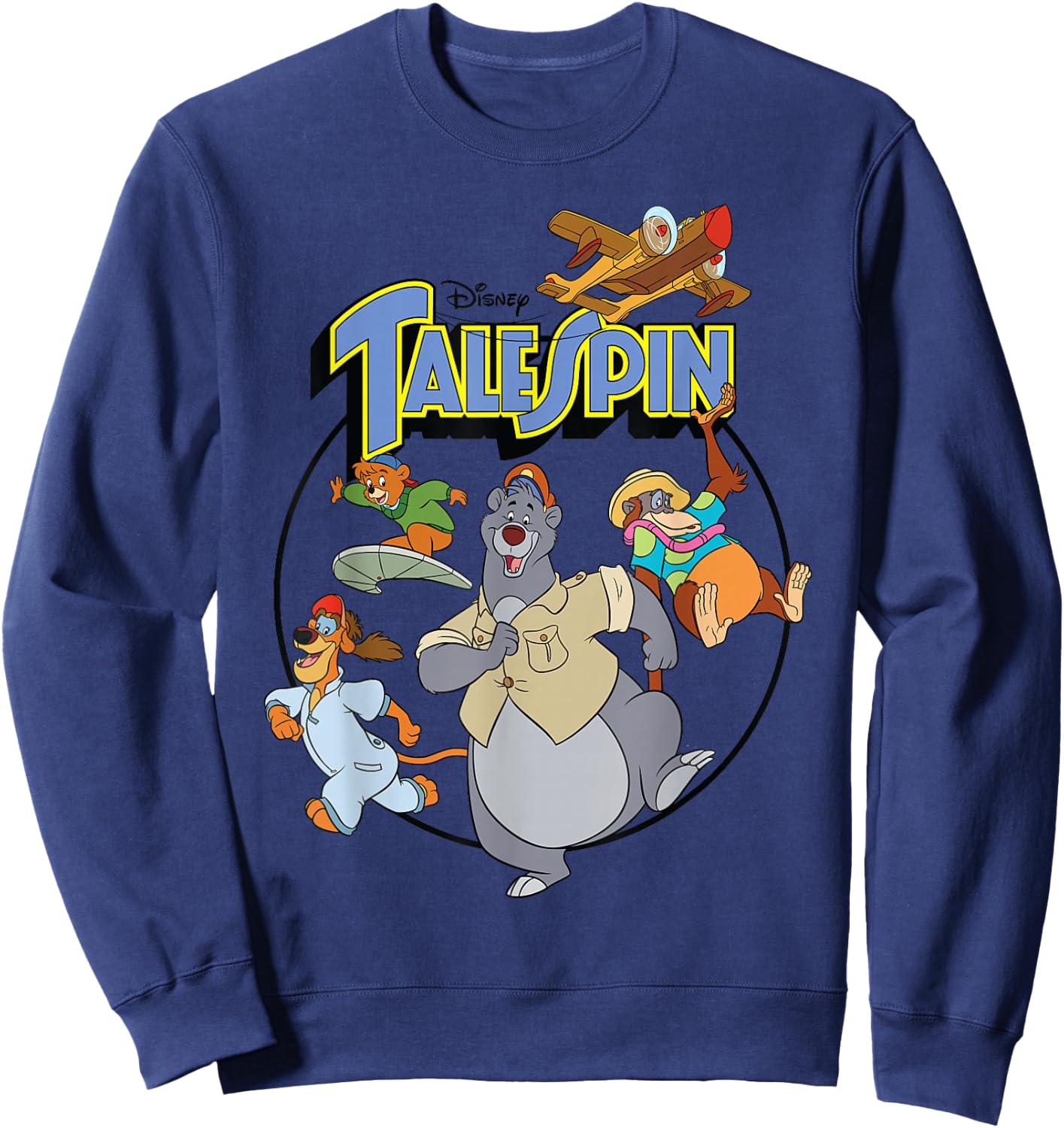 Disney - Tale Spin Crew Sweatshirt - Sweatshirt | Navy