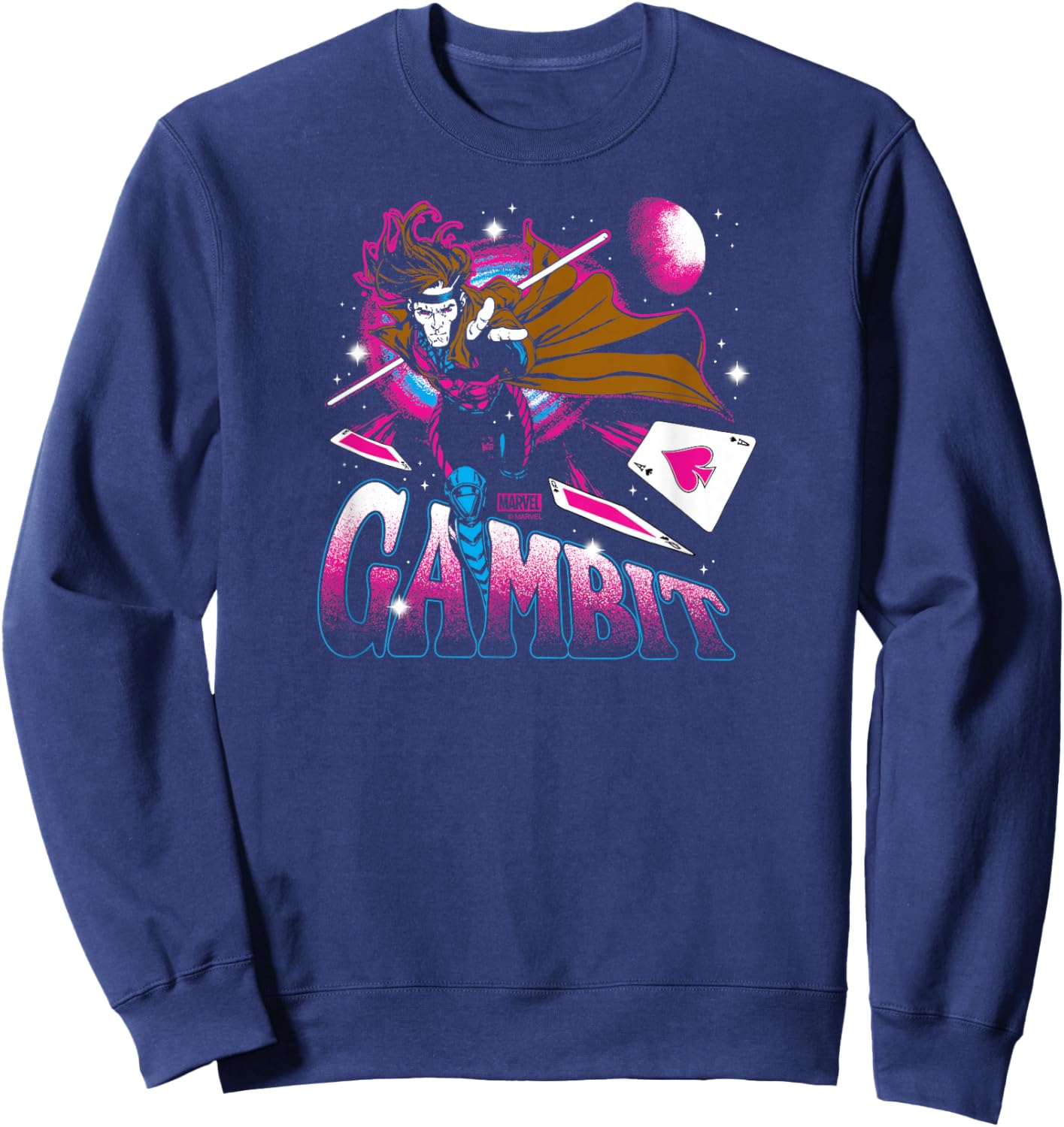 X-Men - Gambit Bootleg Sweatshirt - Sweatshirt | Navy
