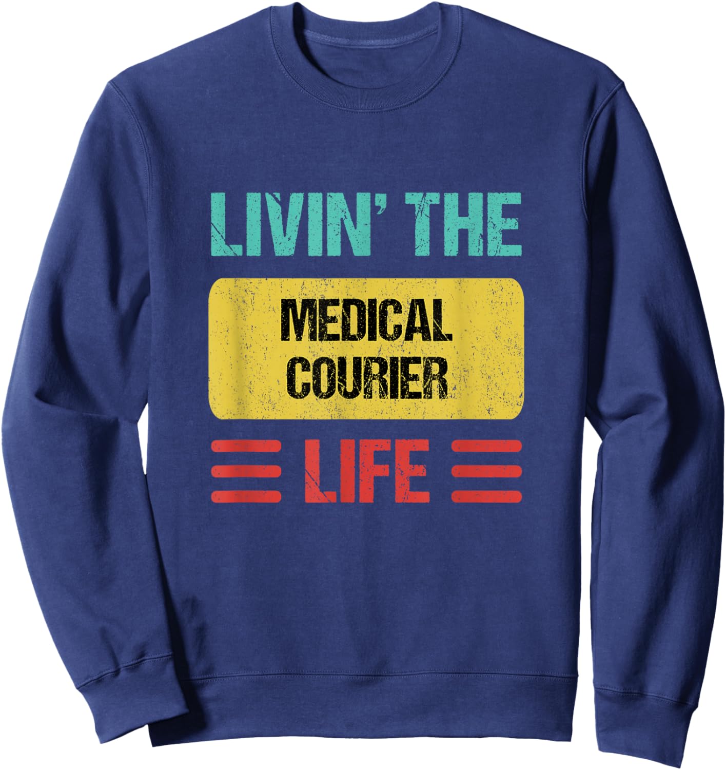 Medical Courier Sweatshirt - Sweatshirt | Navy