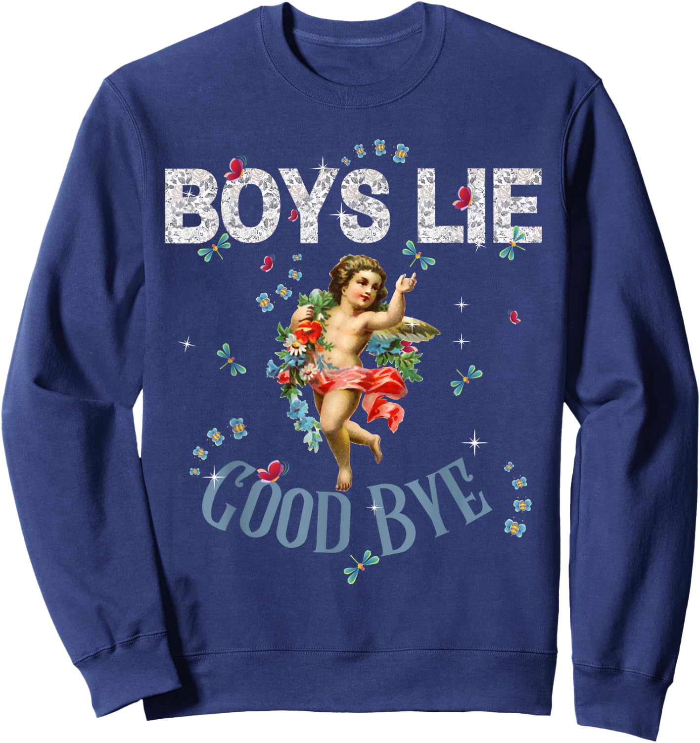 Boys Lie Sweatshirt - Sweatshirt | Navy