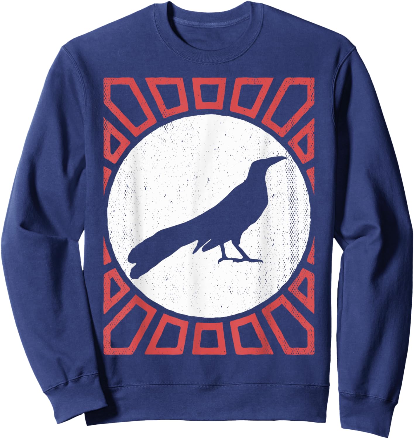 Grackle Lover Vintage Retro Style Animal Sweatshirt - Sweatshirt | Navy