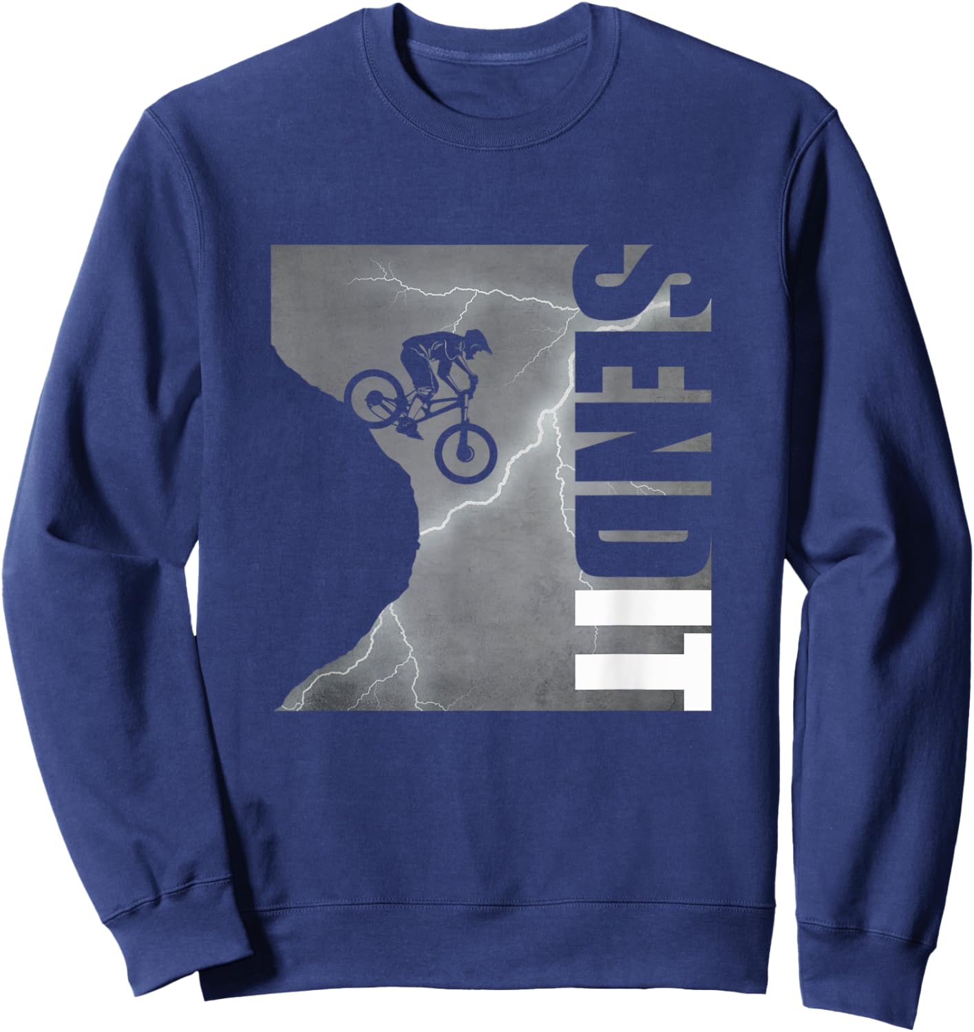 MTB Mountain Bike Sweatshirt - Sweatshirt | Navy