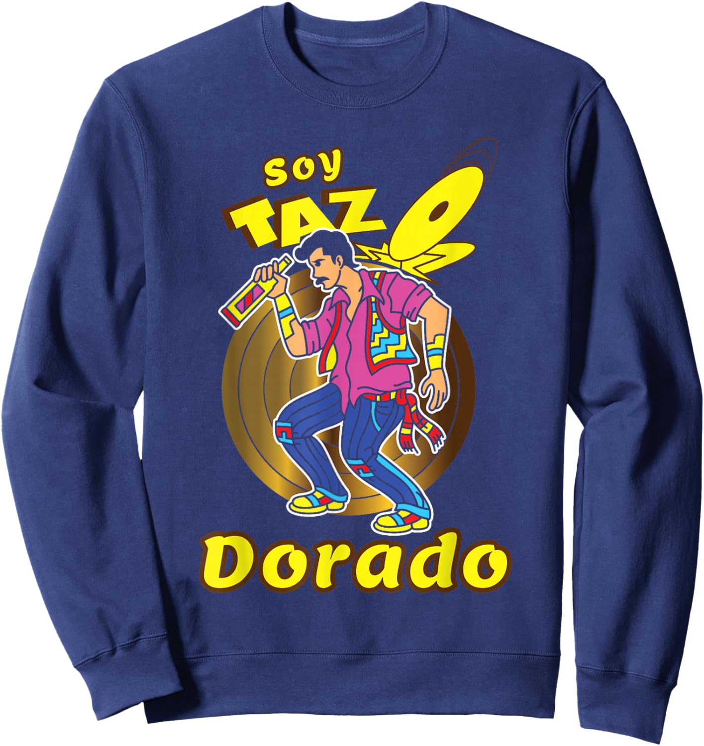 Funny Mexican Saying Spanish Slang Words Sarcastic Latinx Sweatshirt - Sweatshirt | Navy