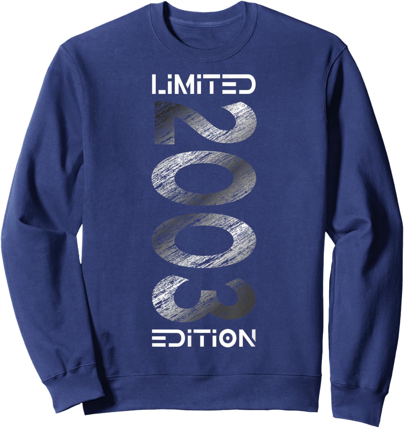 Limited Edition 2003 Man Woman 22th Birthday 22 Sweatshirt - Sweatshirt | Navy