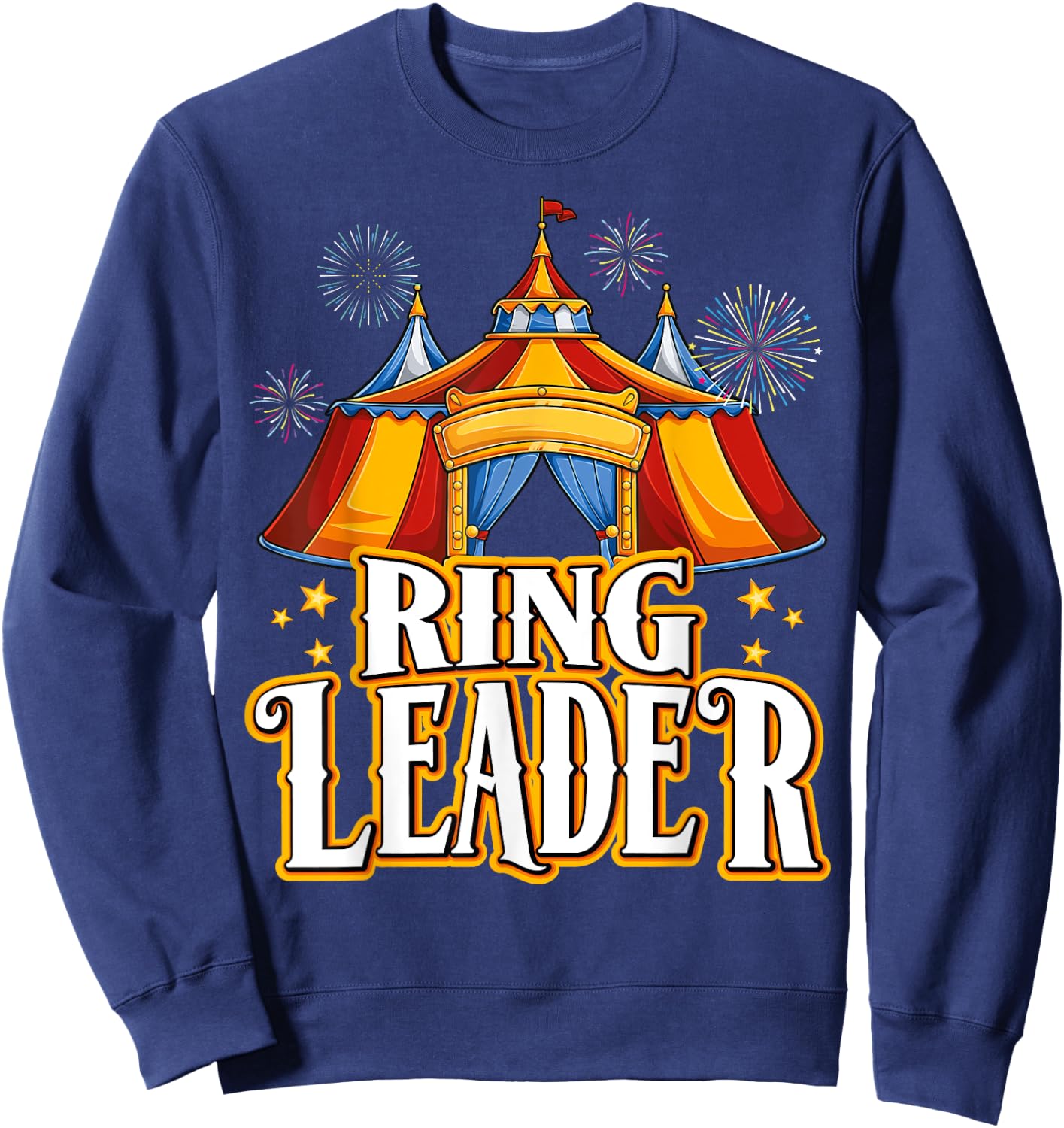 Circus ringleader Carnival Crew Party themed kids boys girls Sweatshirt - Sweatshirt | Navy
