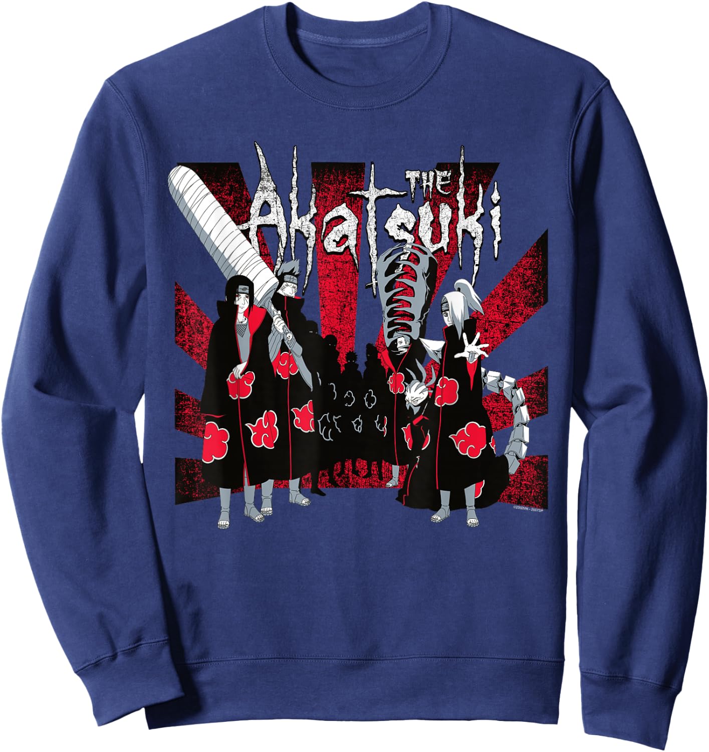 Naruto Shippuden The Akatsuki Sweatshirt - Sweatshirt | Navy