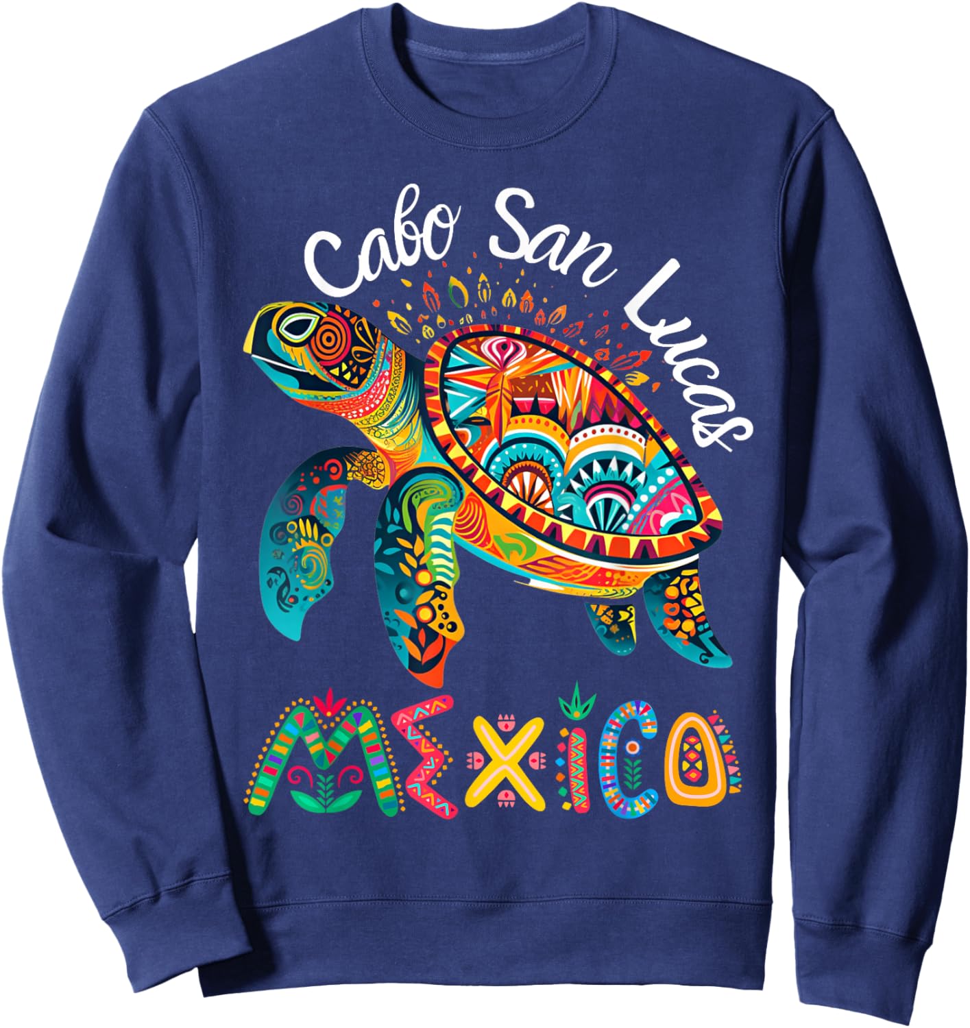 Cabo San Lucas Los Cabos Souvenir Cabo Sweatshirt - Sweatshirt | Navy