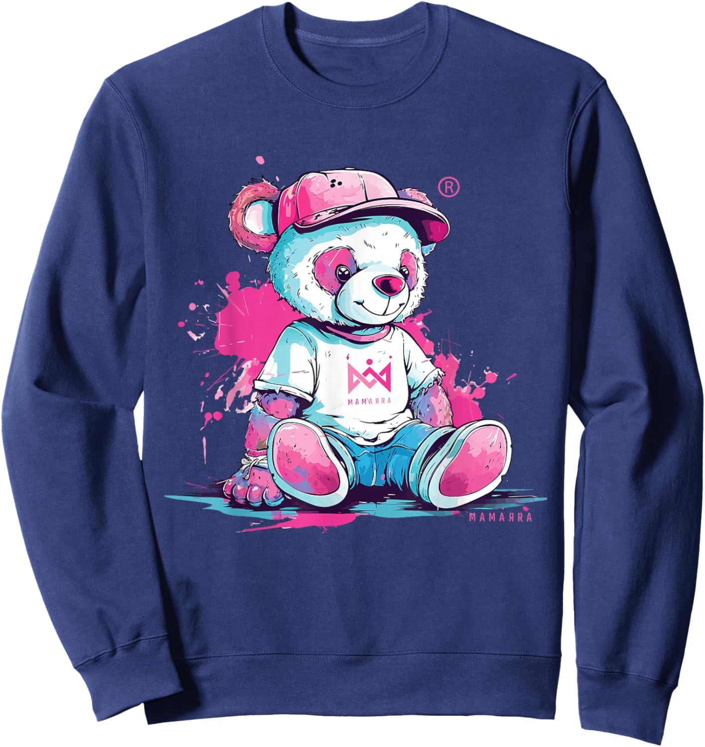 Mamarra Teedy bear Sweatshirt - Sweatshirt | Navy