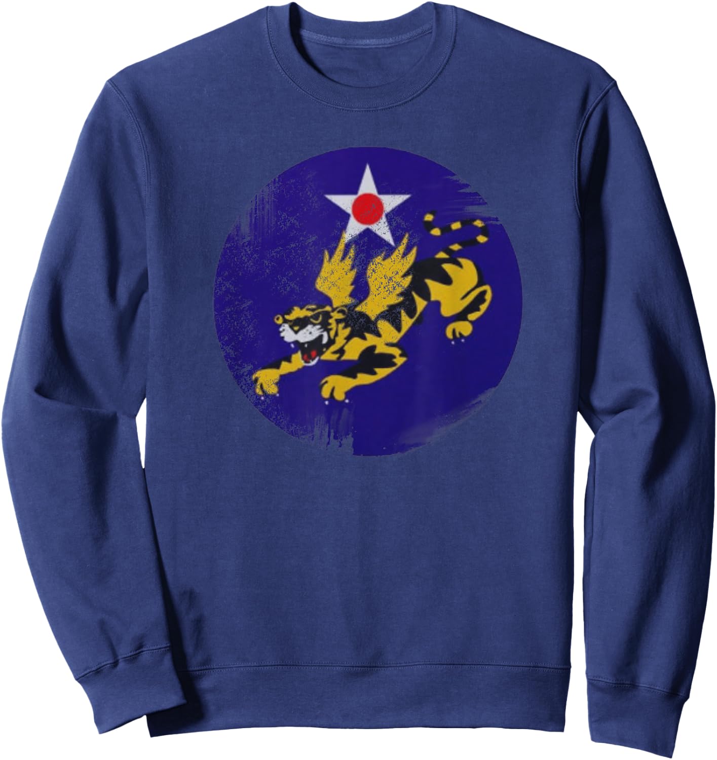 Flying Tigers 14th Space Command Vandenberg Sweatshirt - Sweatshirt | Navy