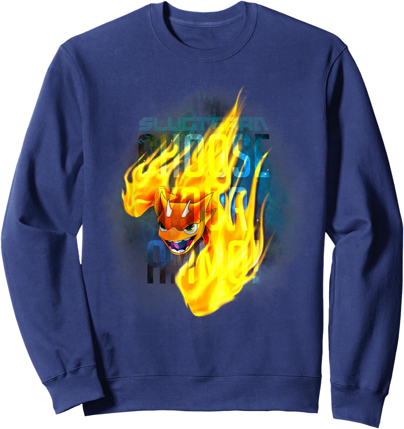 Slugterra - Choose Your Ammo - Burpy Sweatshirt - Sweatshirt | Navy