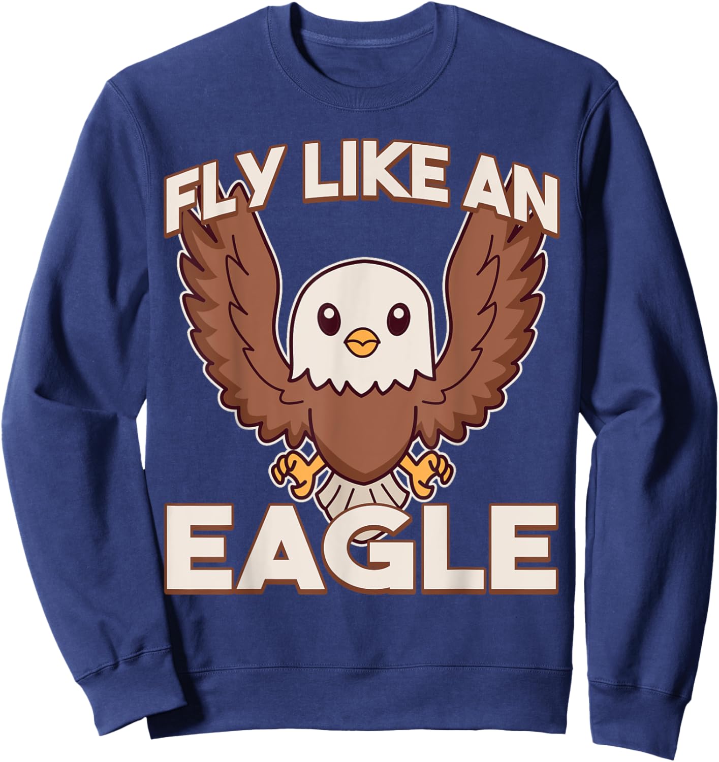 Fly Like An Eagle Sweatshirt - Sweatshirt | Navy