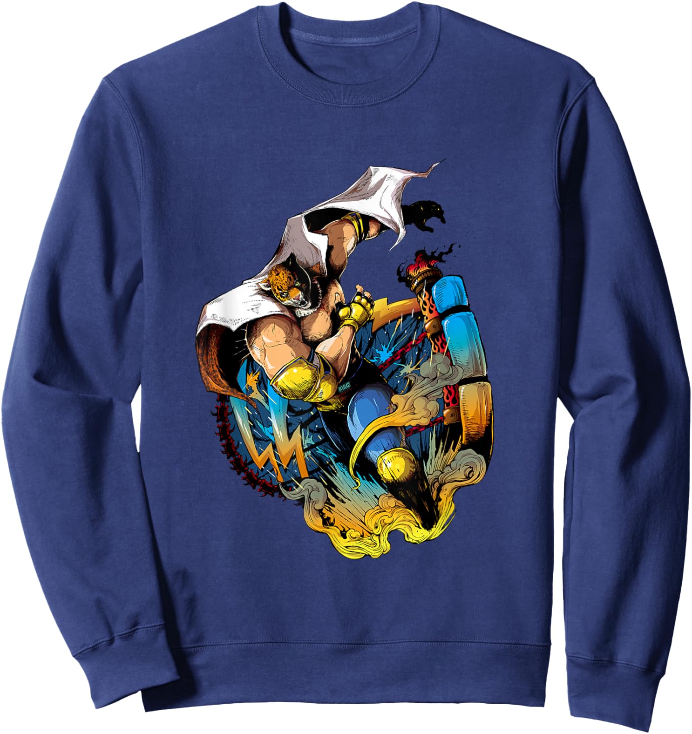 TEKKEN7 King 002 Sweatshirt - Sweatshirt | Navy