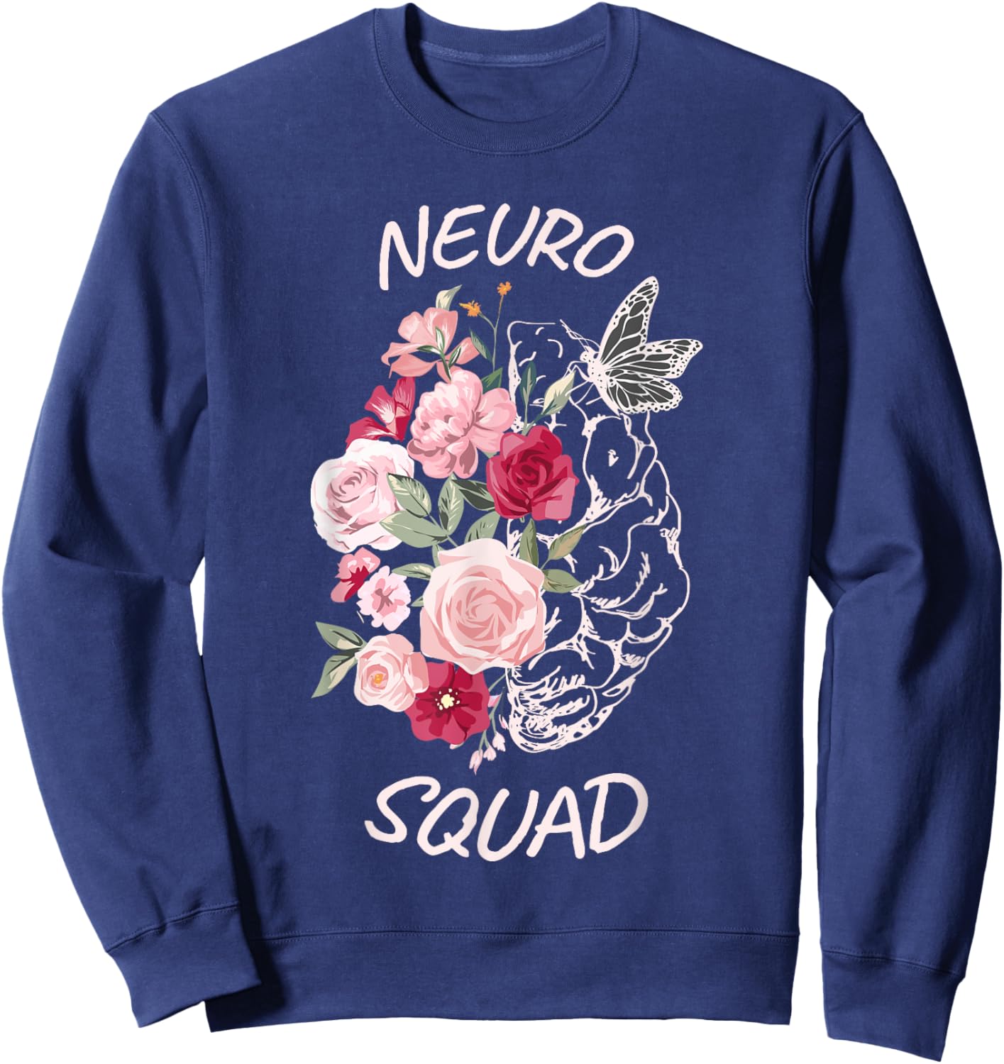 Neurology Neuro Nurse Neuro Tech Neuro Squad Sweatshirt - Sweatshirt | Navy