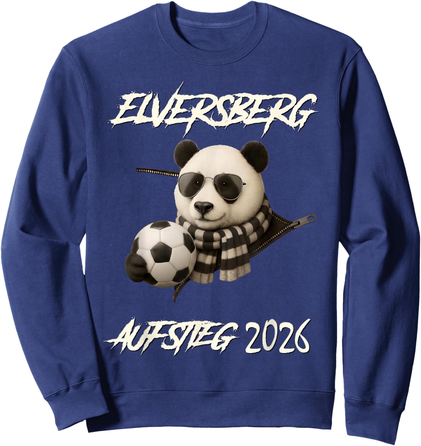 Fußball Elversberg Aufstieg 2026, Aufstiegsfeier Sweatshirt - Sweatshirt | Navy