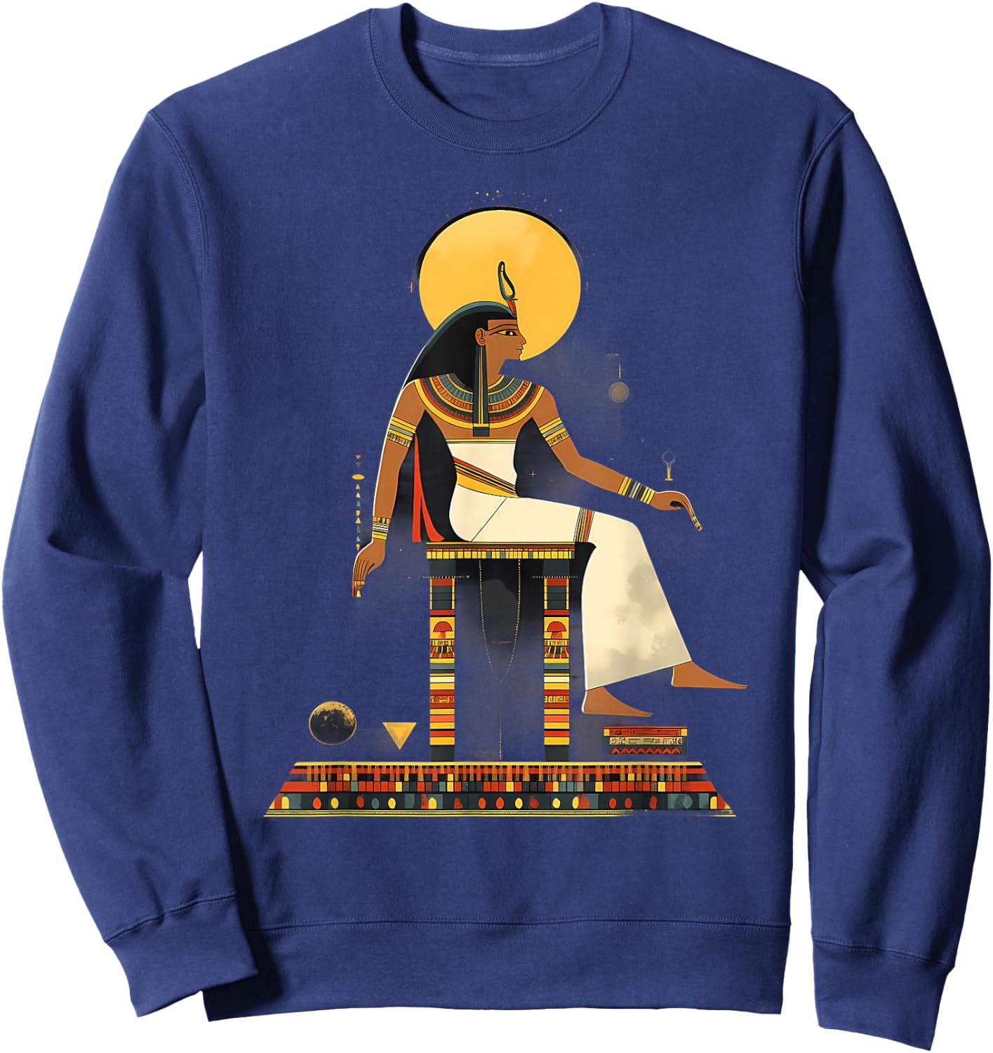 Ancient Egypt Egyptology Egypt Mythology Tutankhamun Sweatshirt - Sweatshirt | Navy