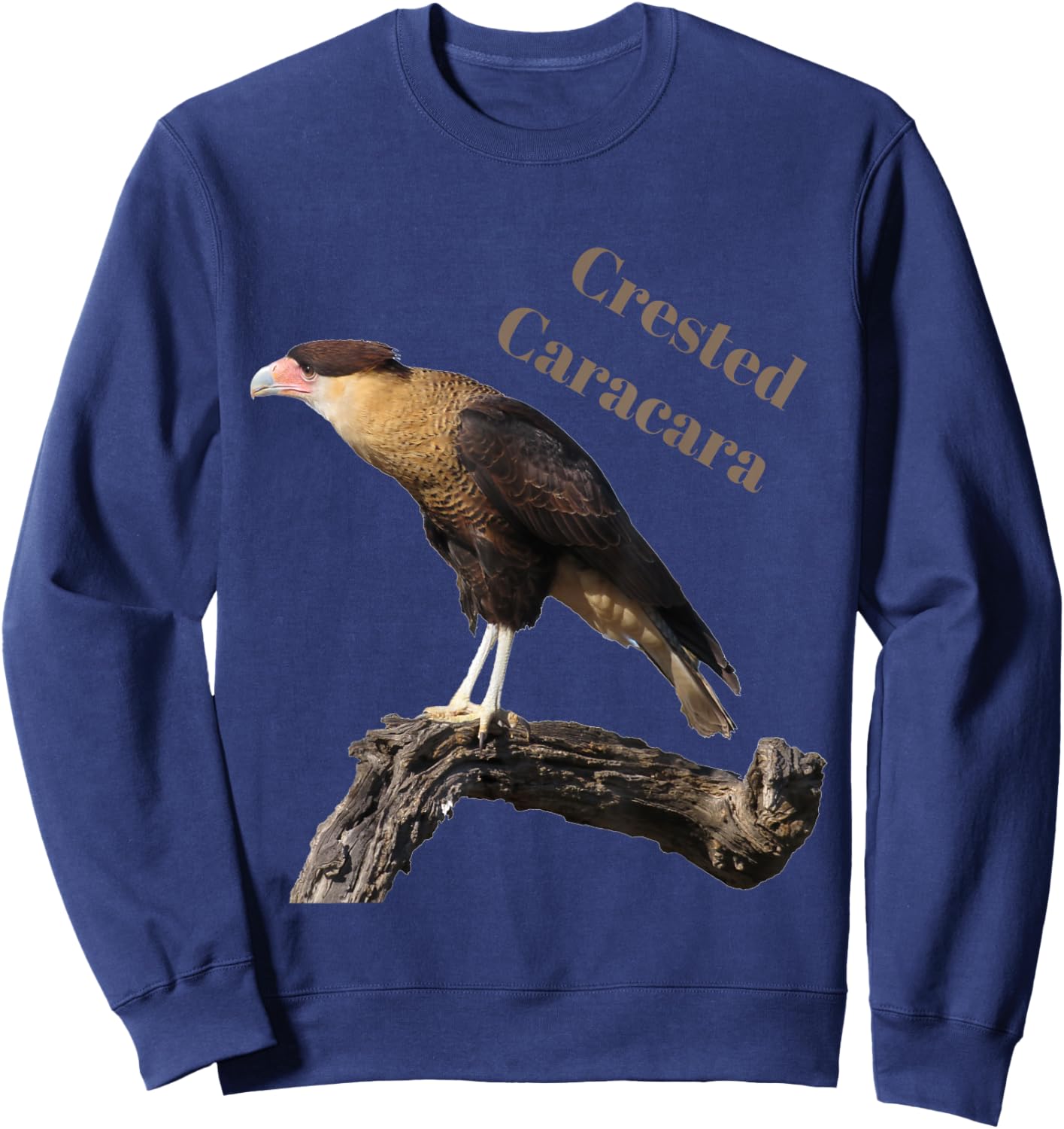 Crested Caracara Sweatshirt - Sweatshirt | Navy
