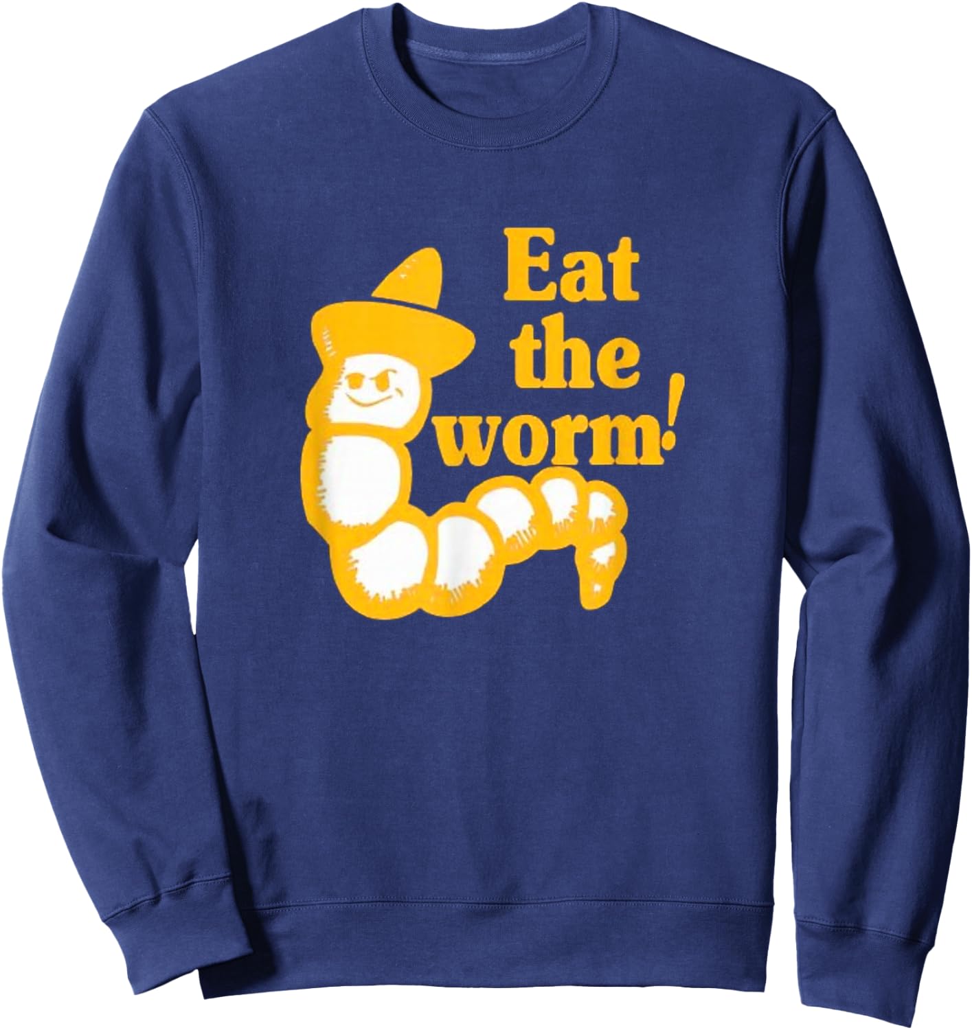 Eat The Worm Sweatshirt - Sweatshirt | Navy