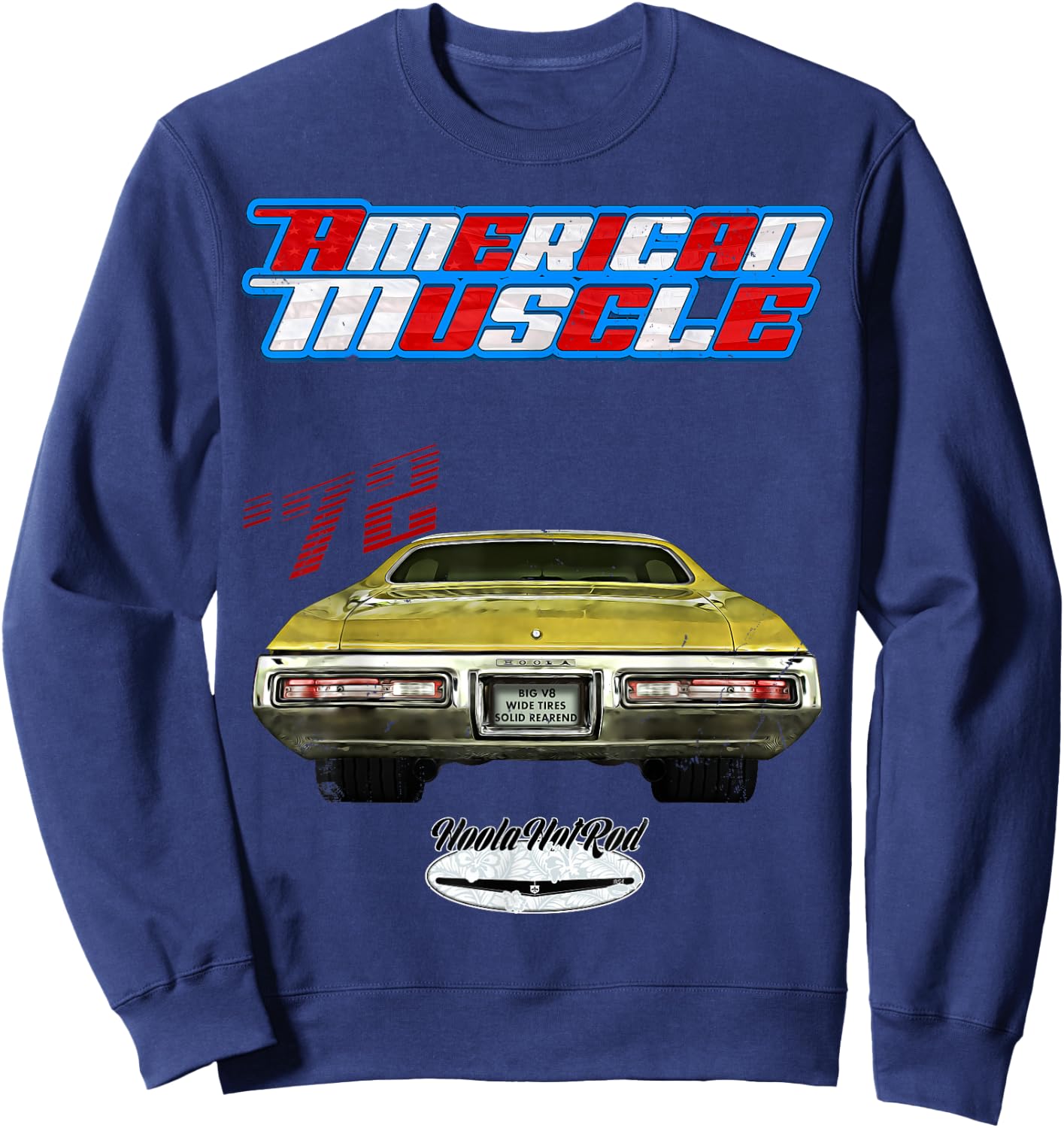 1972, 72,Skylark,Limited,Riviera,Gran,Grand,Sport,GS,Muscle Sweatshirt - Sweatshirt | Navy
