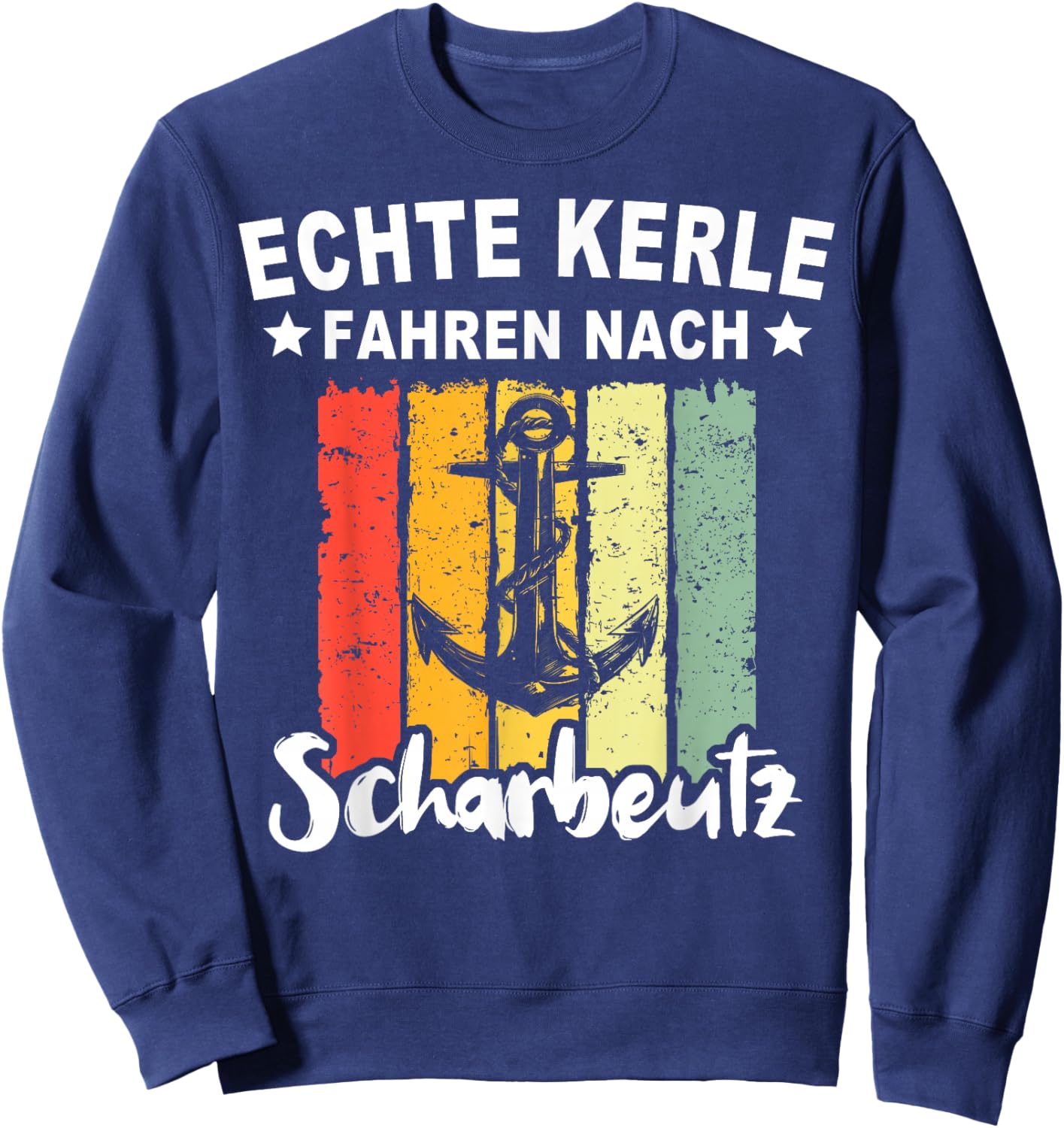 Scharbeutzer Ostseeurlaub Souvenir Scharbeutz Sweatshirt - Sweatshirt | Navy