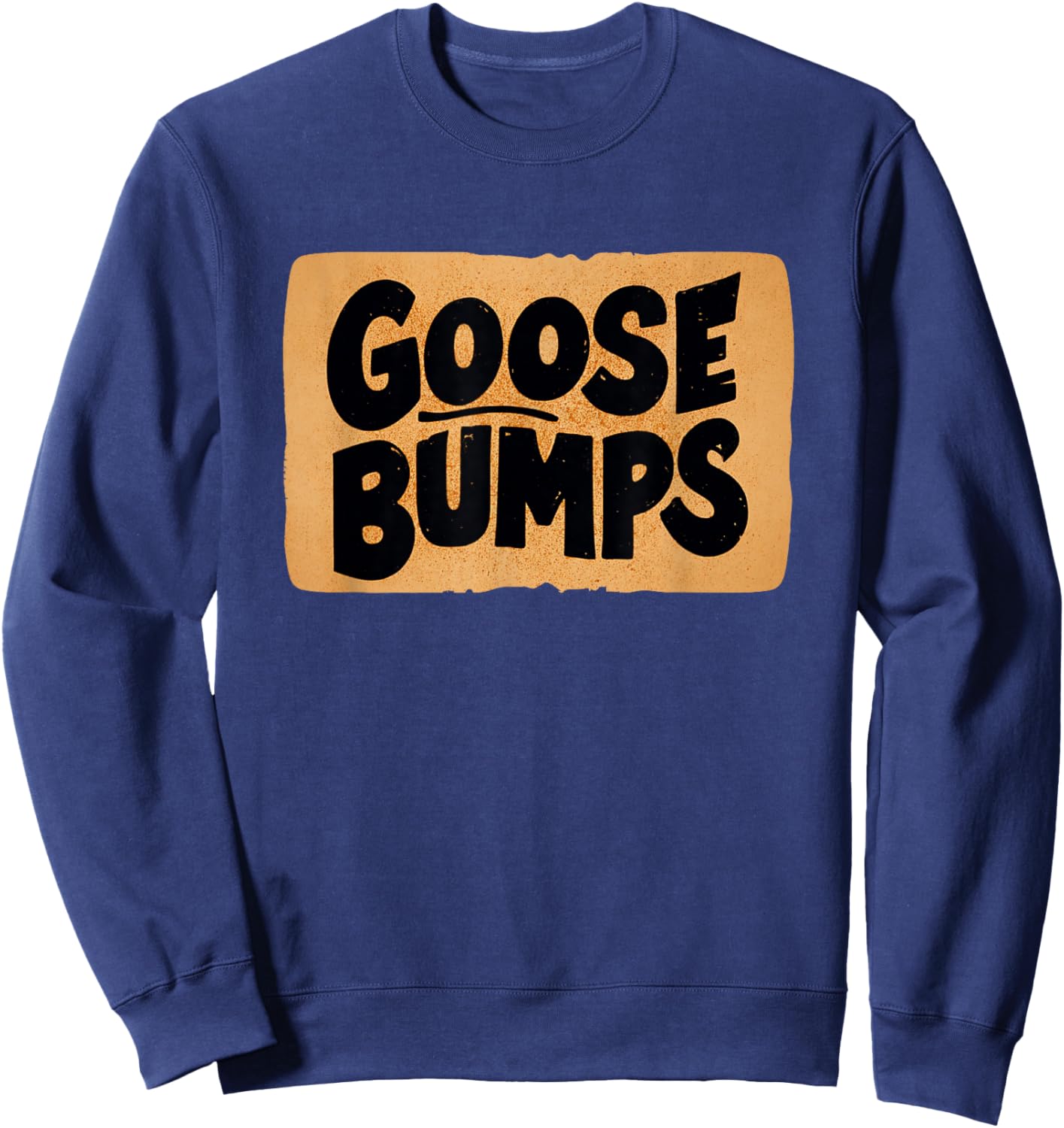 Awesome Goosebumps Look for Statement Lovers Sweatshirt - Sweatshirt | Navy