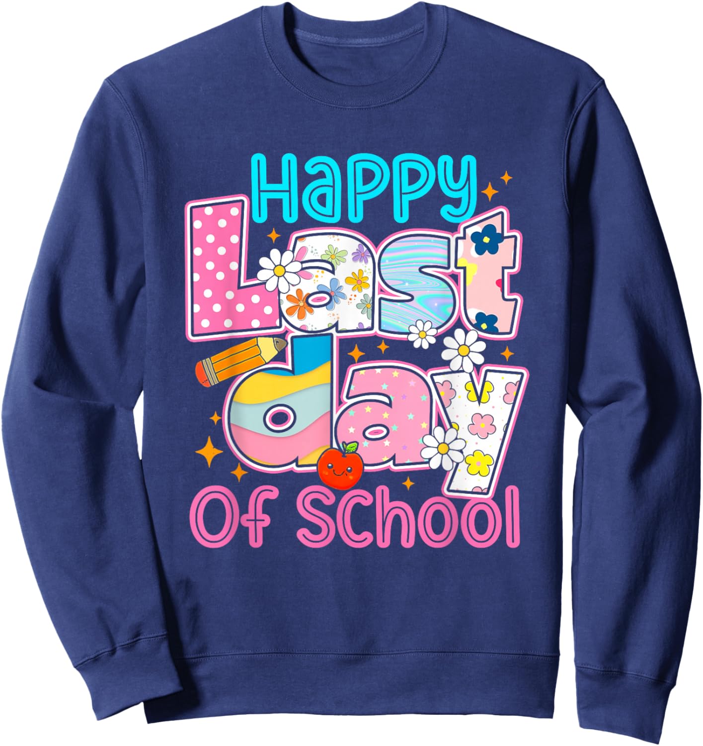 Kids Hello Summer Sweatshirt - Sweatshirt | Navy