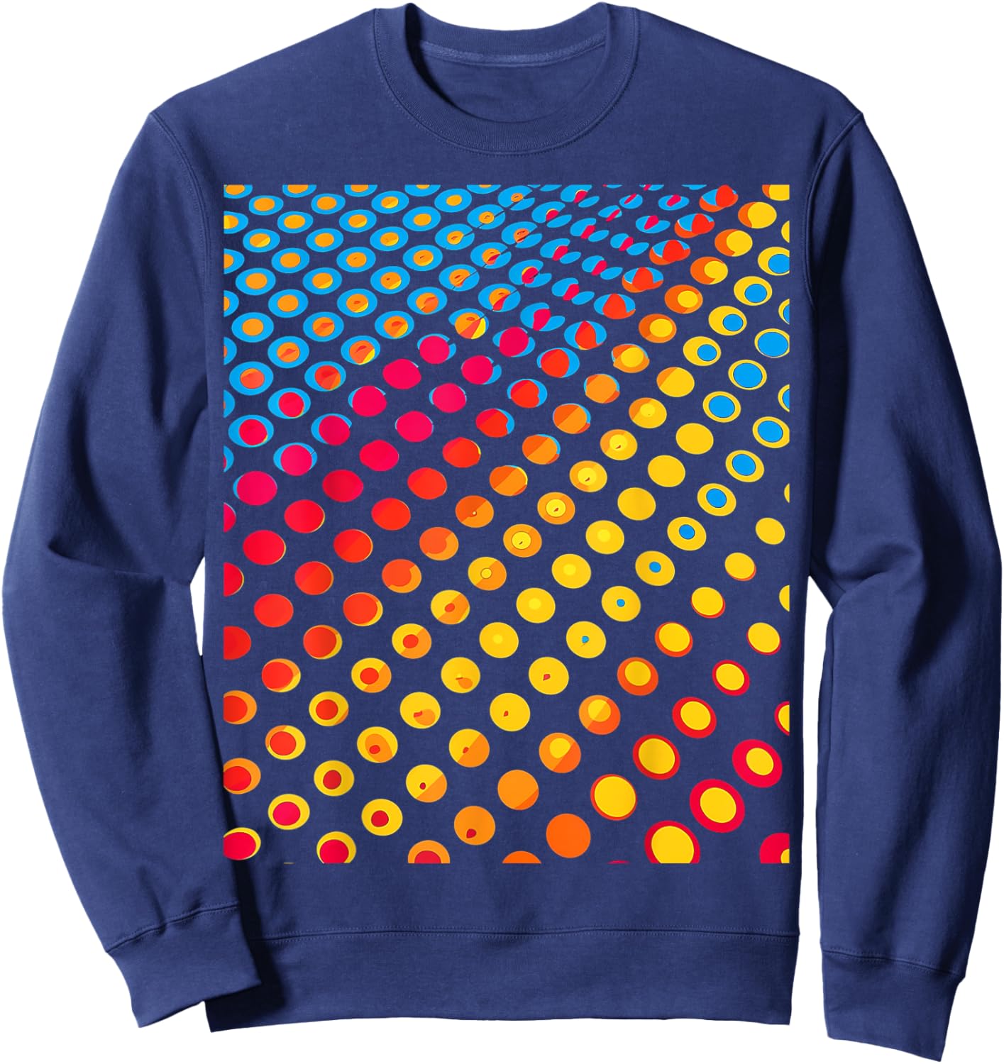 Abstract Pop Sweatshirt - Sweatshirt | Navy