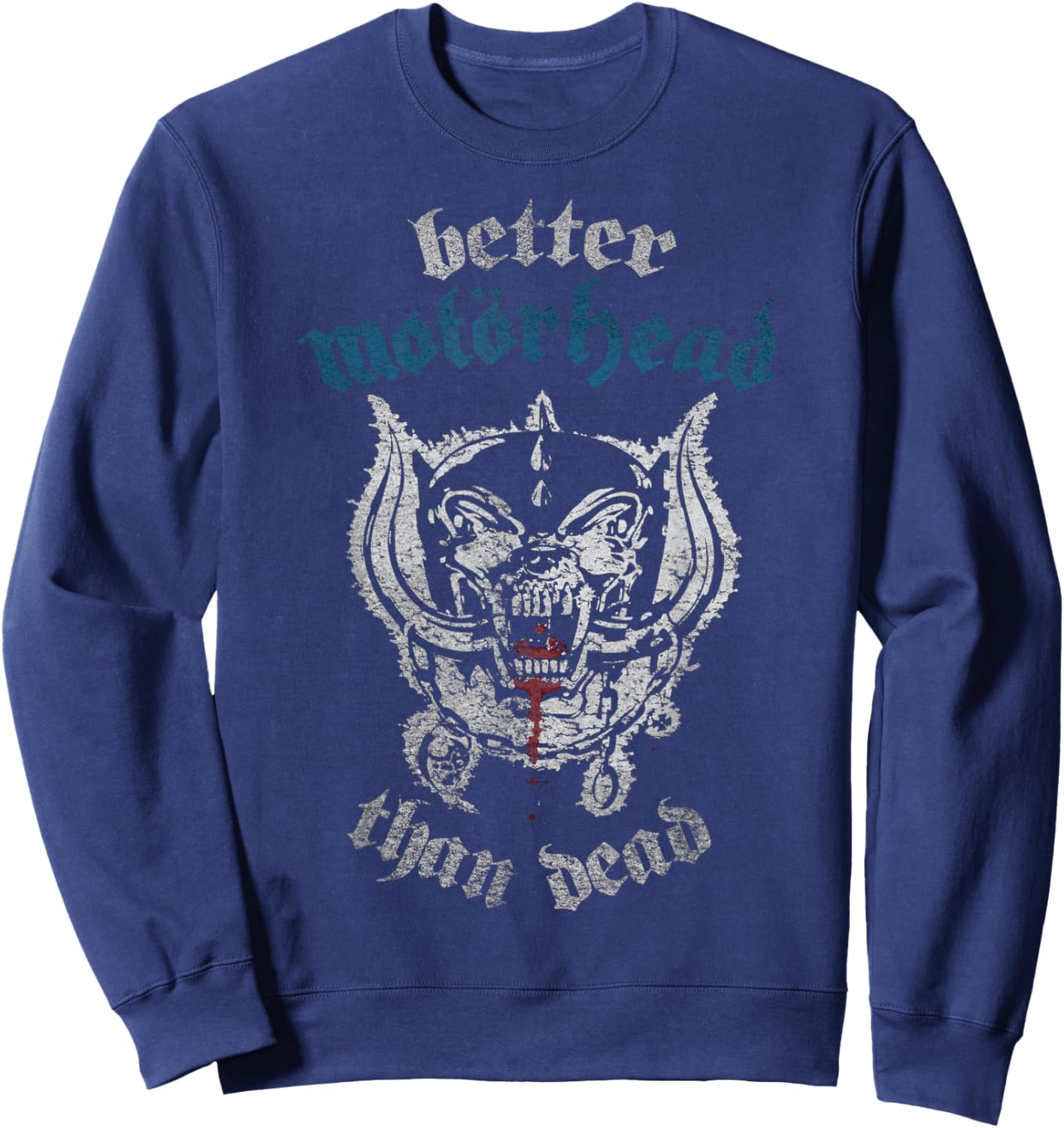 Motörhead Better Than Head Sweatshirt - Sweatshirt | Navy