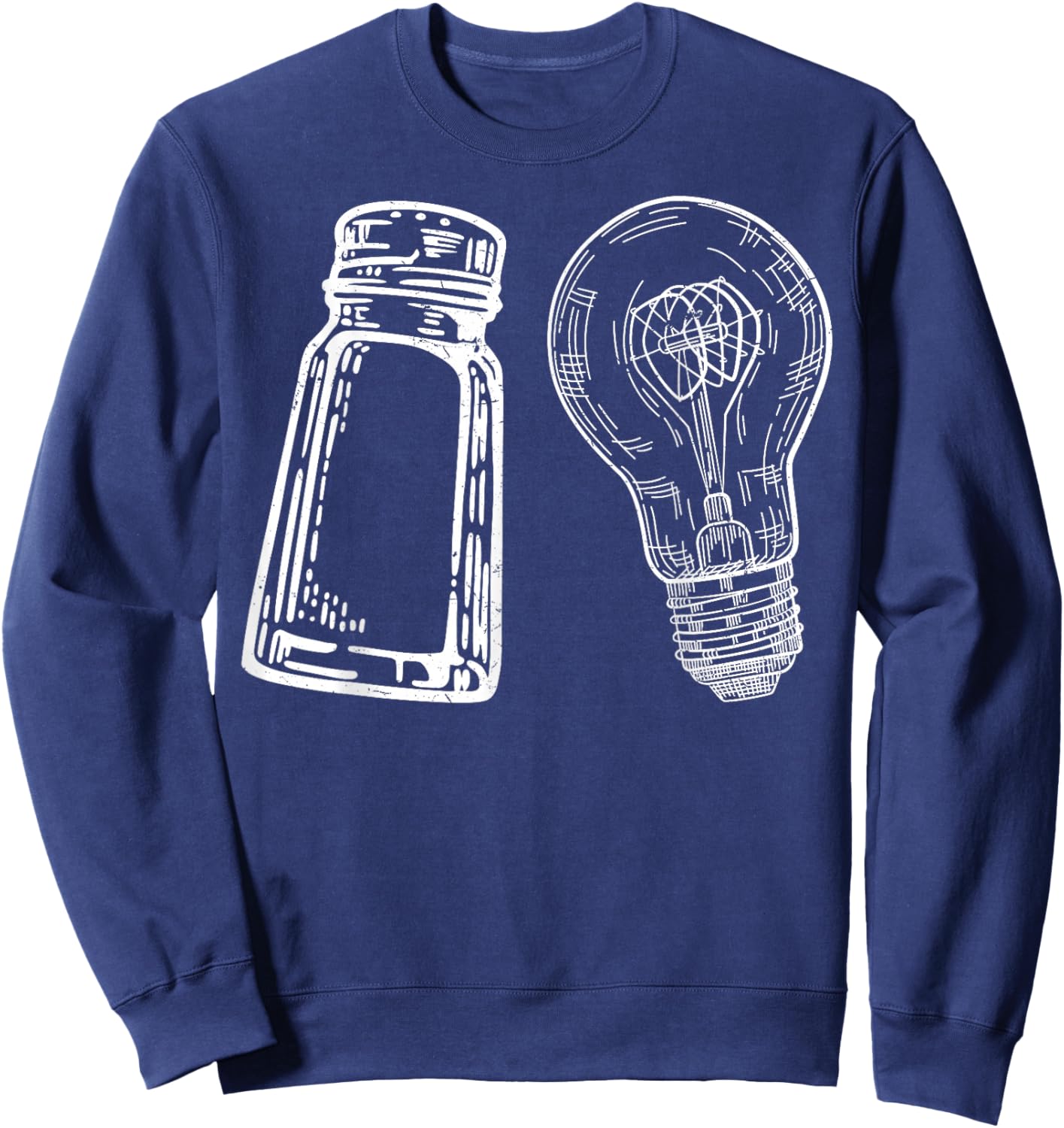 Salt & Light Be Ye Salt Bible Verses Matthew 5:13-16 Christ Sweatshirt - Sweatshirt | Navy
